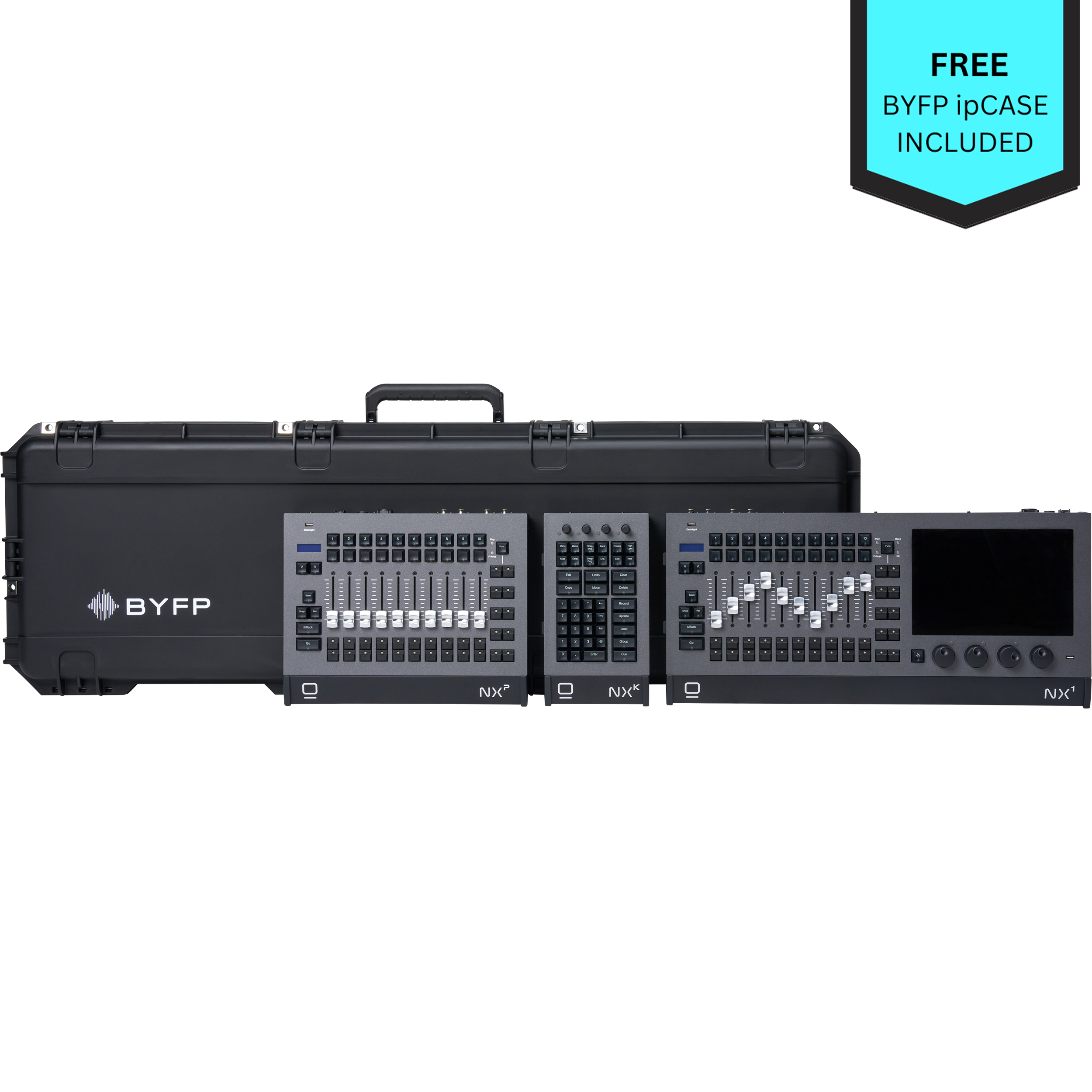 Obsidian ONYX NX1, NX K & NX P tourPack with BYFP ipCase