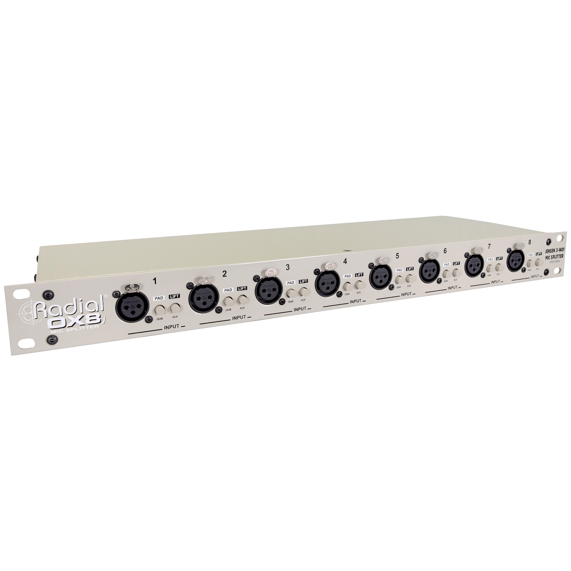Radial OX 8-Channel Jensen Microphone Splitter