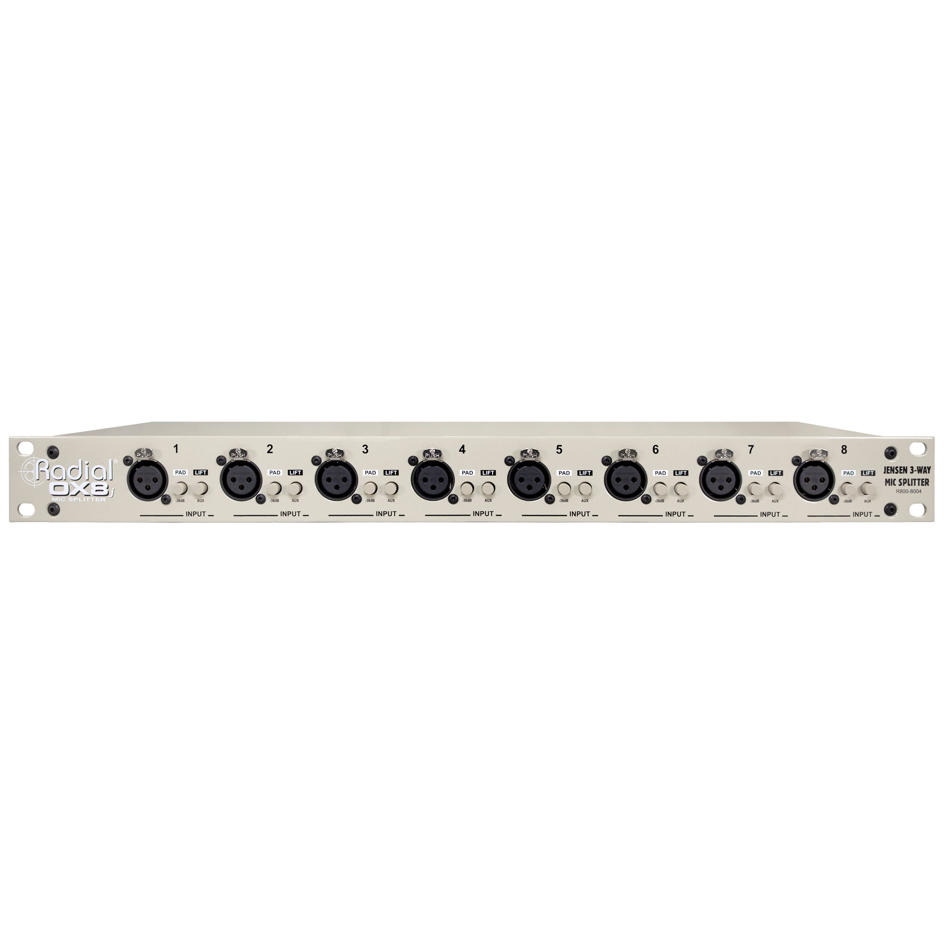 Radial OX 8-Channel Jensen Microphone Splitter
