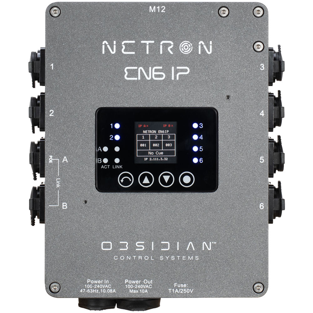Obsidian Netron EN6 IP Node