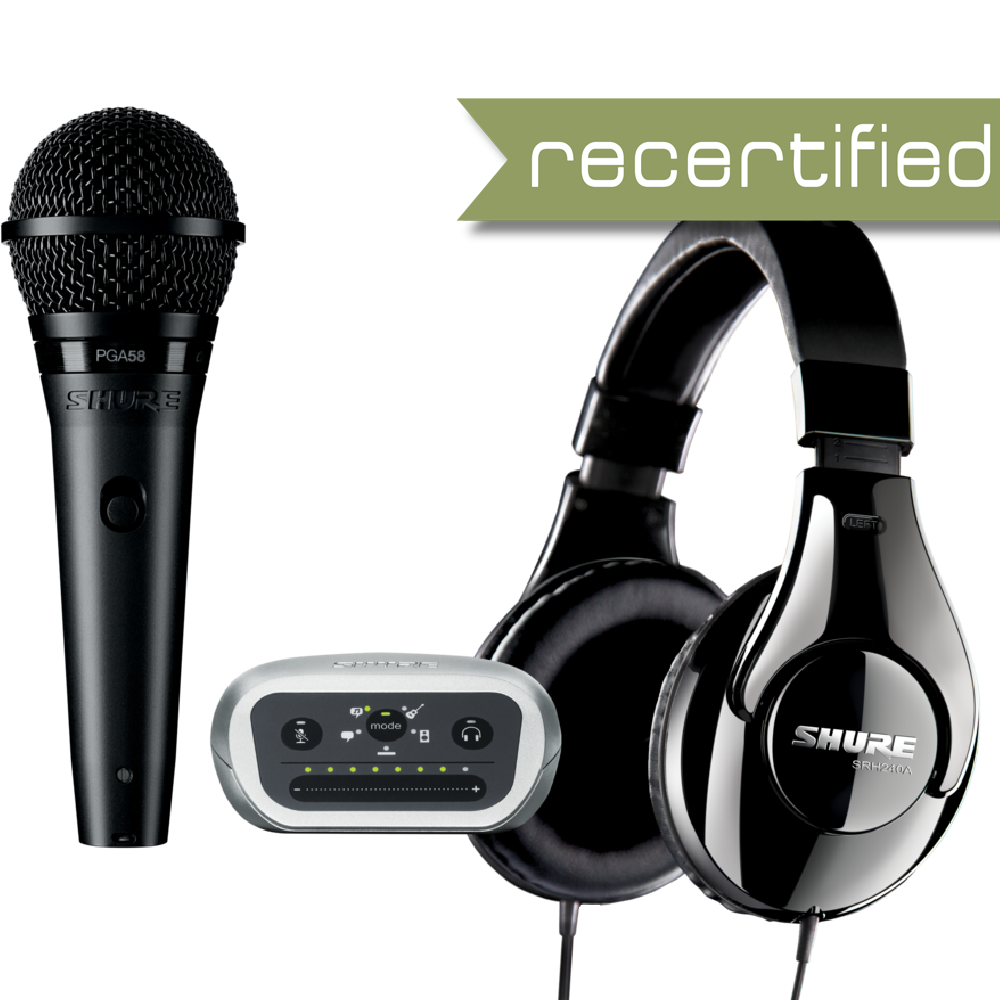 Shure All-in-One Digital Recording Kit