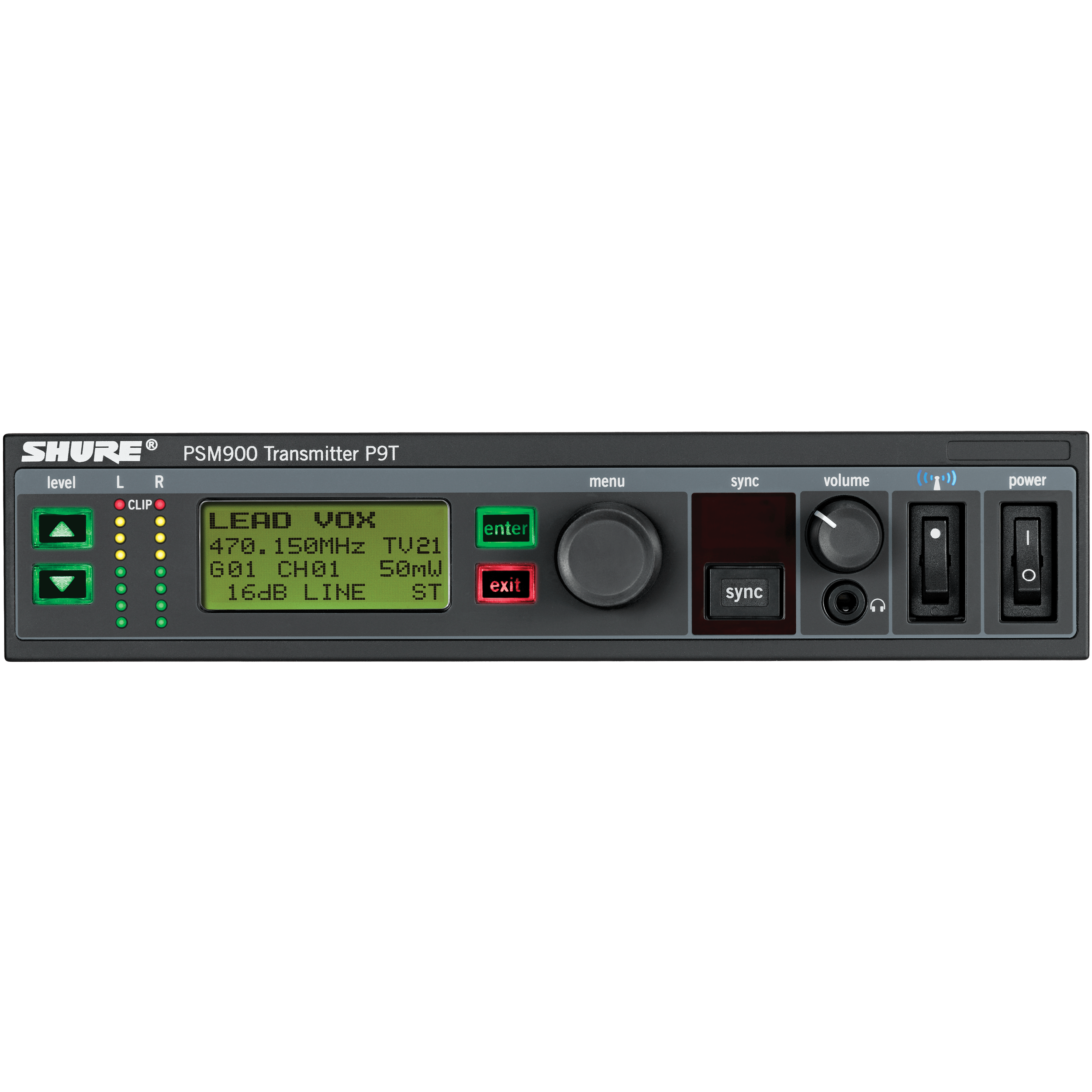 Shure PSM900 In-Ear Personal Monitoring System tourPack with BYFP ipCase