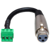 Hosa Low-voltage Adapter XLR Female to PHX Male