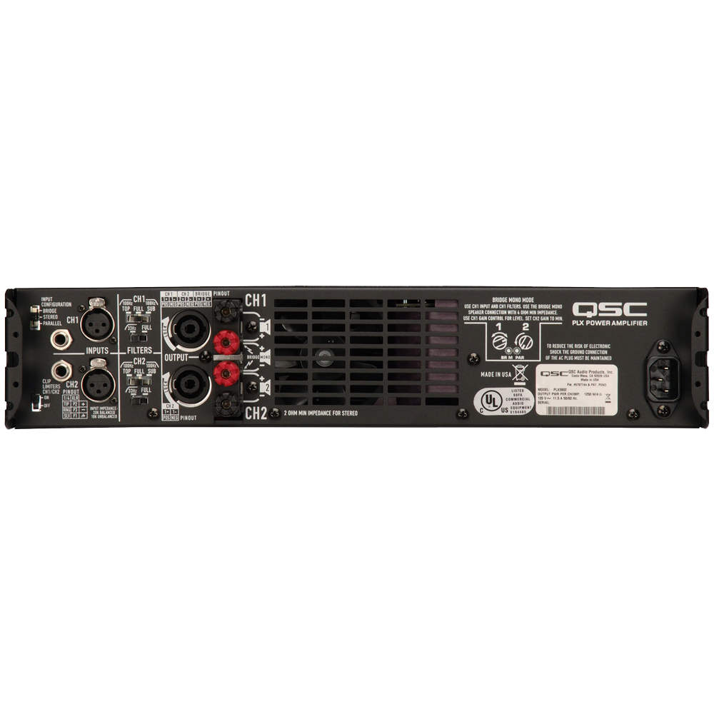 QSC PLX2502 2 Channel Power Amplifier