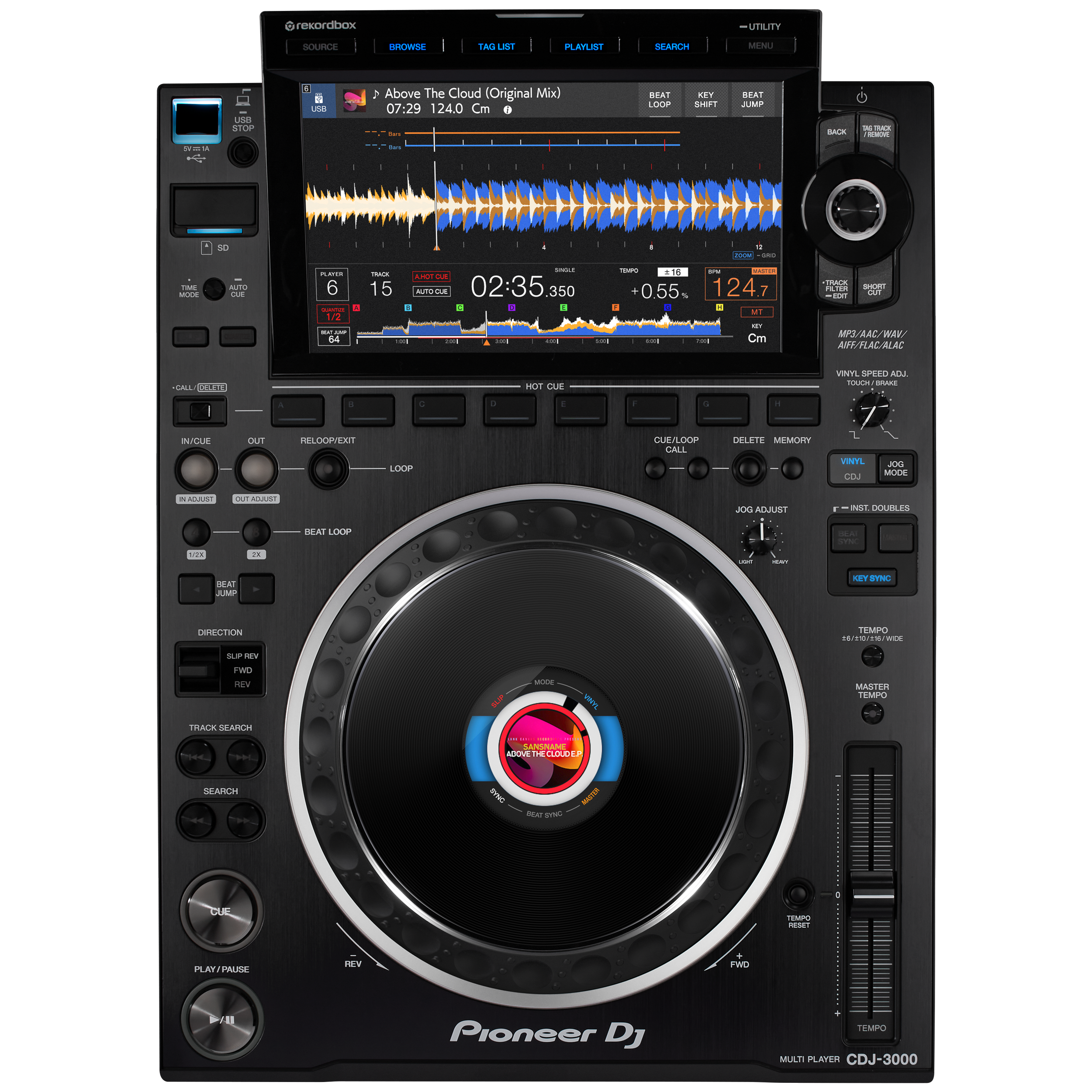 Pioneer DJ CDJ-3000 DJ Player tourPack