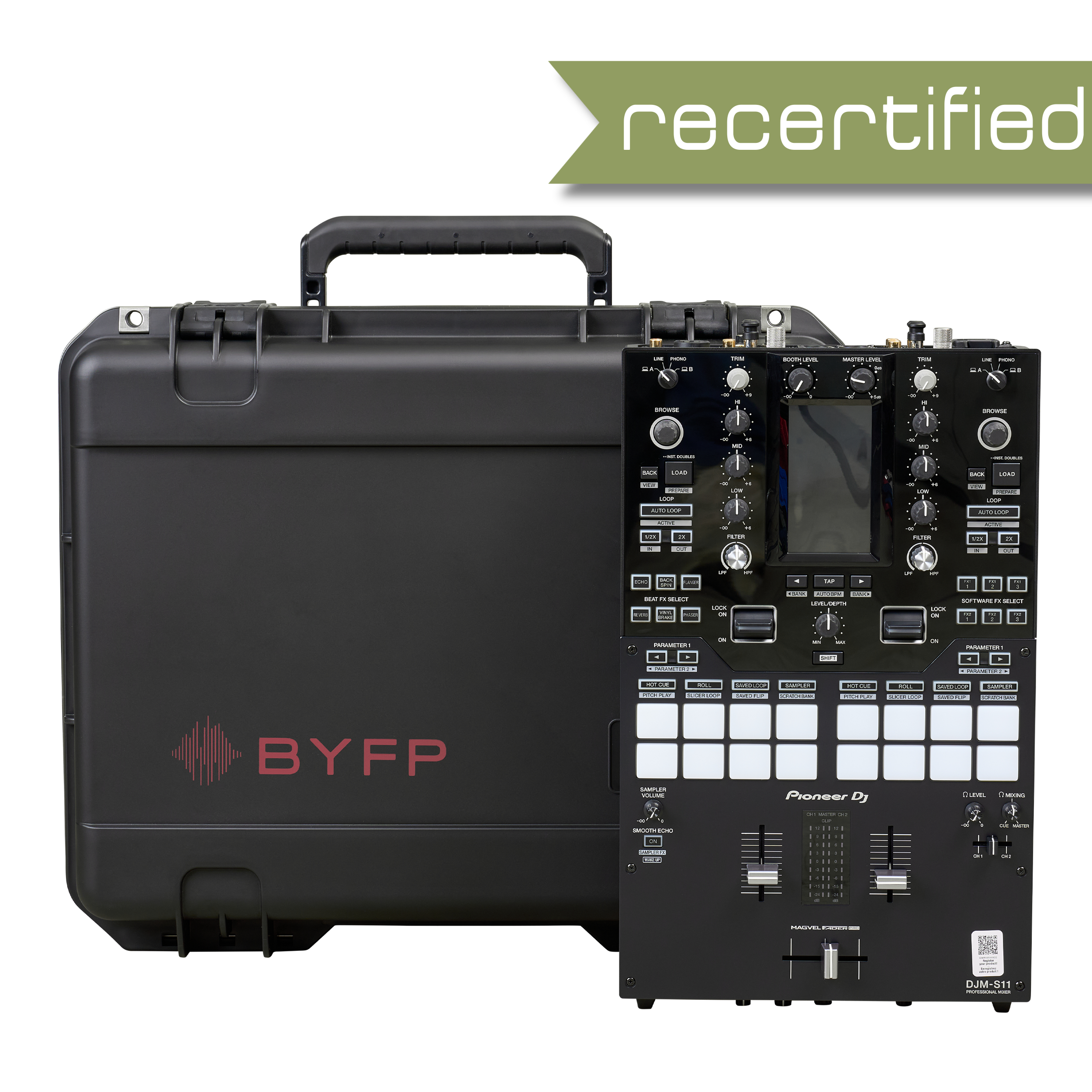 Pioneer DJM-S11 tourPack with BYFP ipCase