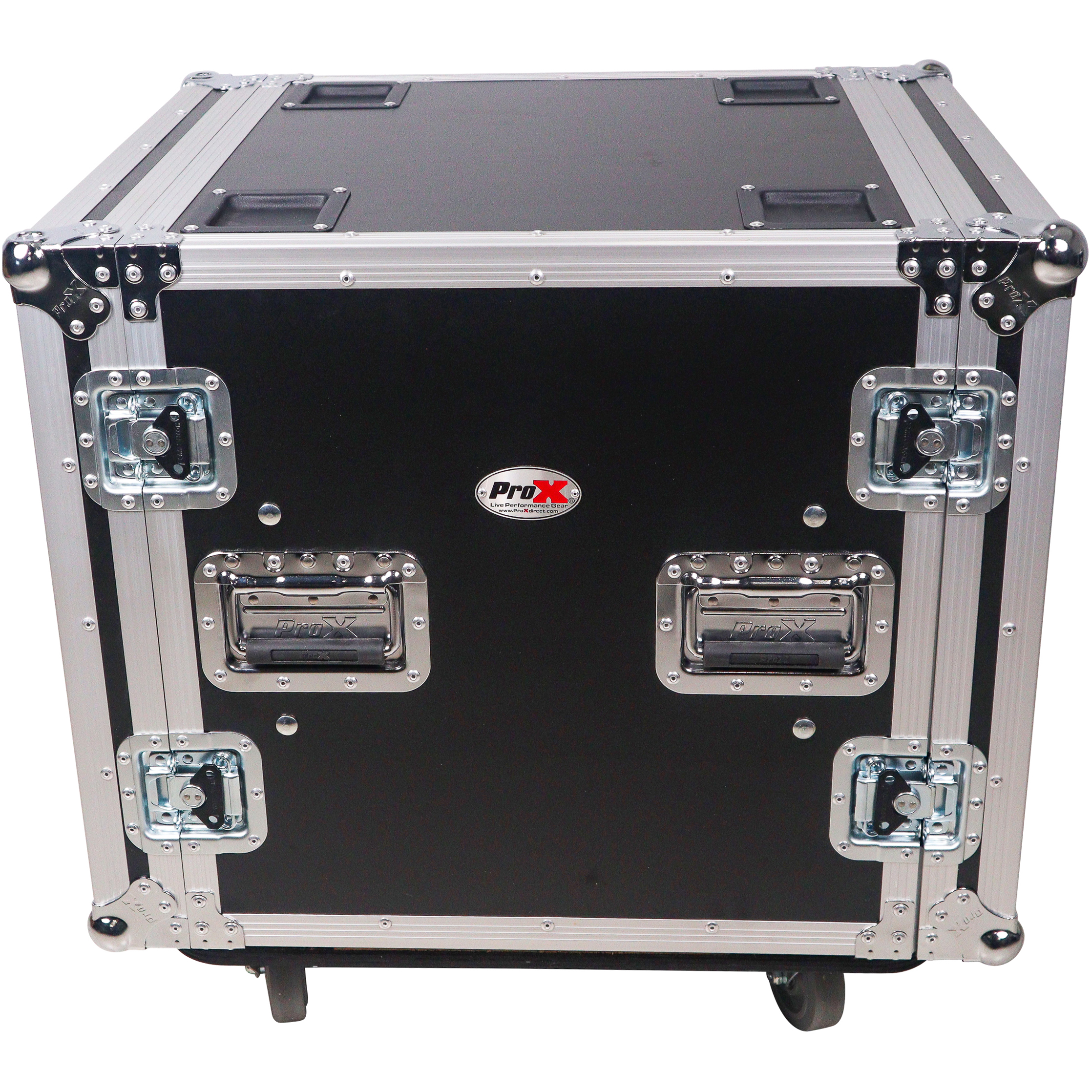 ProX 12U Shockmount 20 Deep Rack with Casters