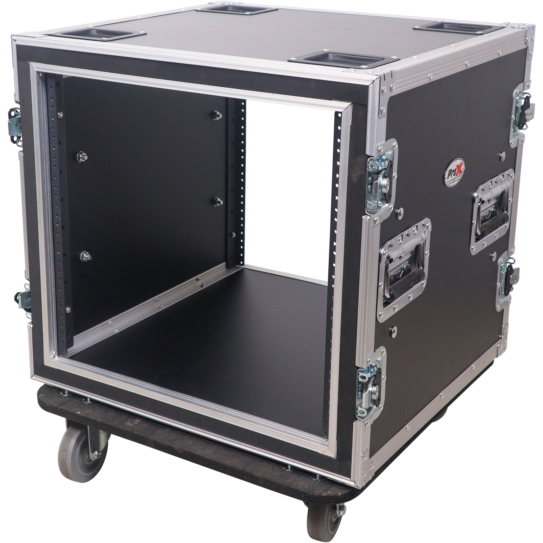 ProX 12U Shockmount 20 Deep Rack with Casters