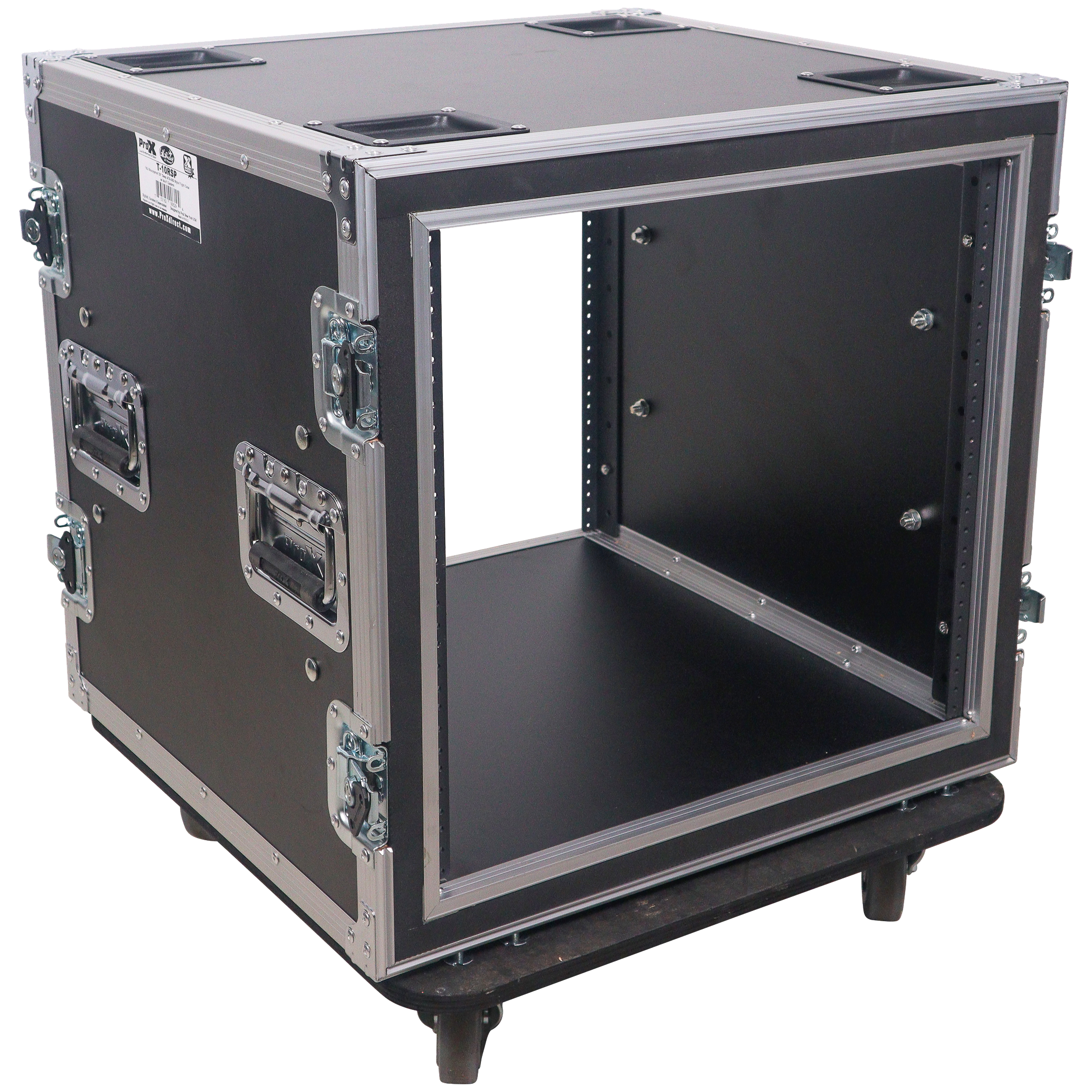 ProX 12U Shockmount 20 Deep Rack with Casters