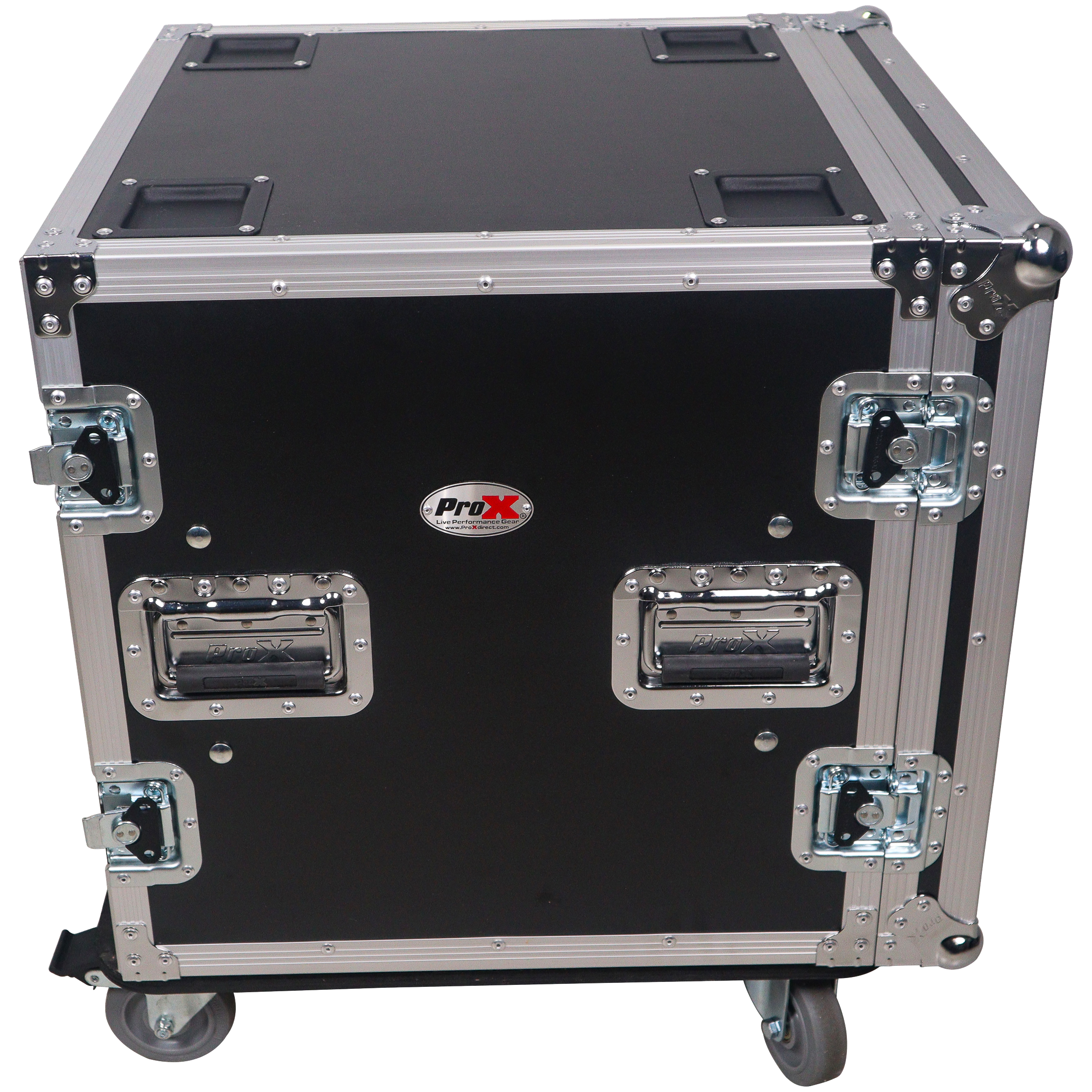ProX 12U Shockmount 20 Deep Rack with Casters