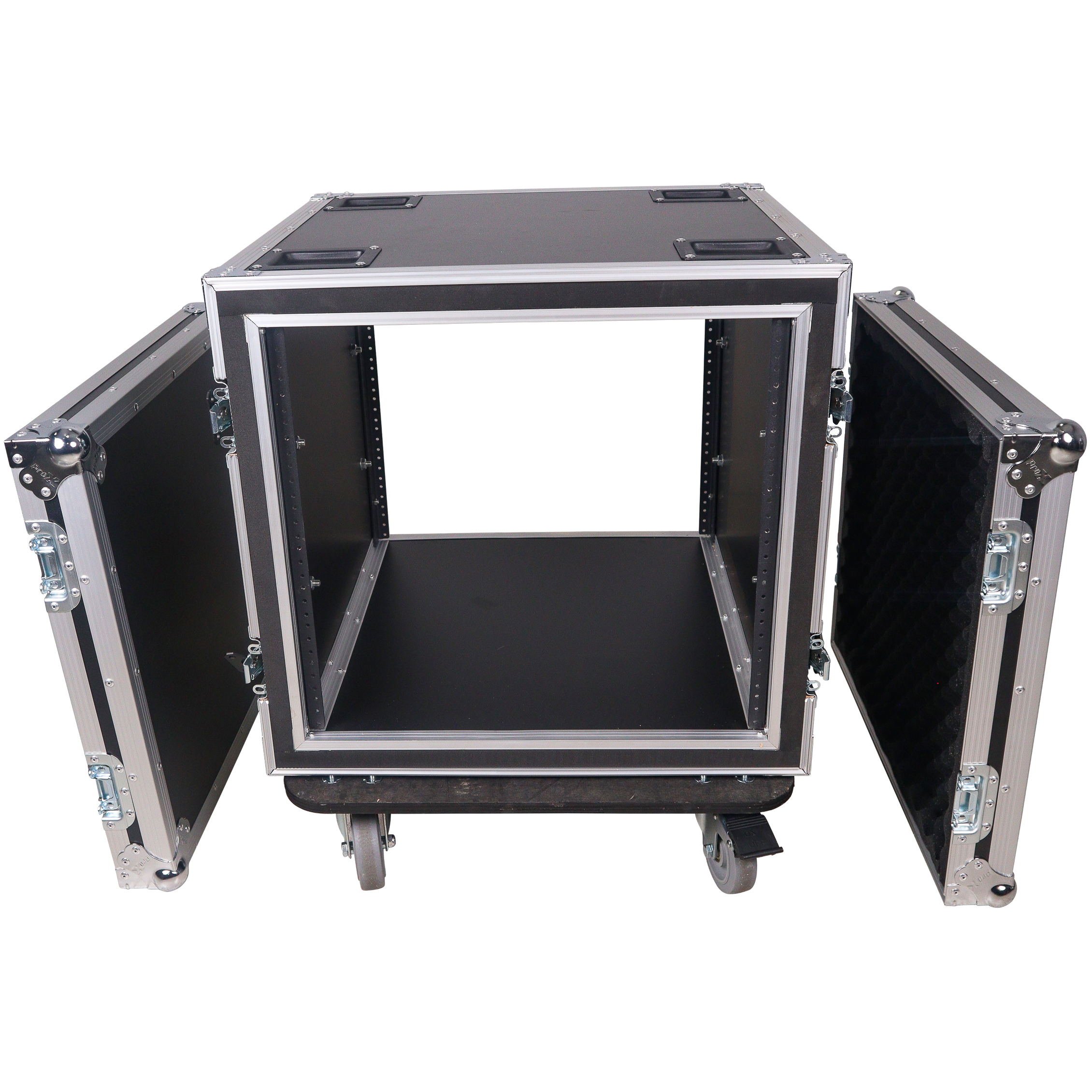 ProX 12U Shockmount 20 Deep Rack with Casters