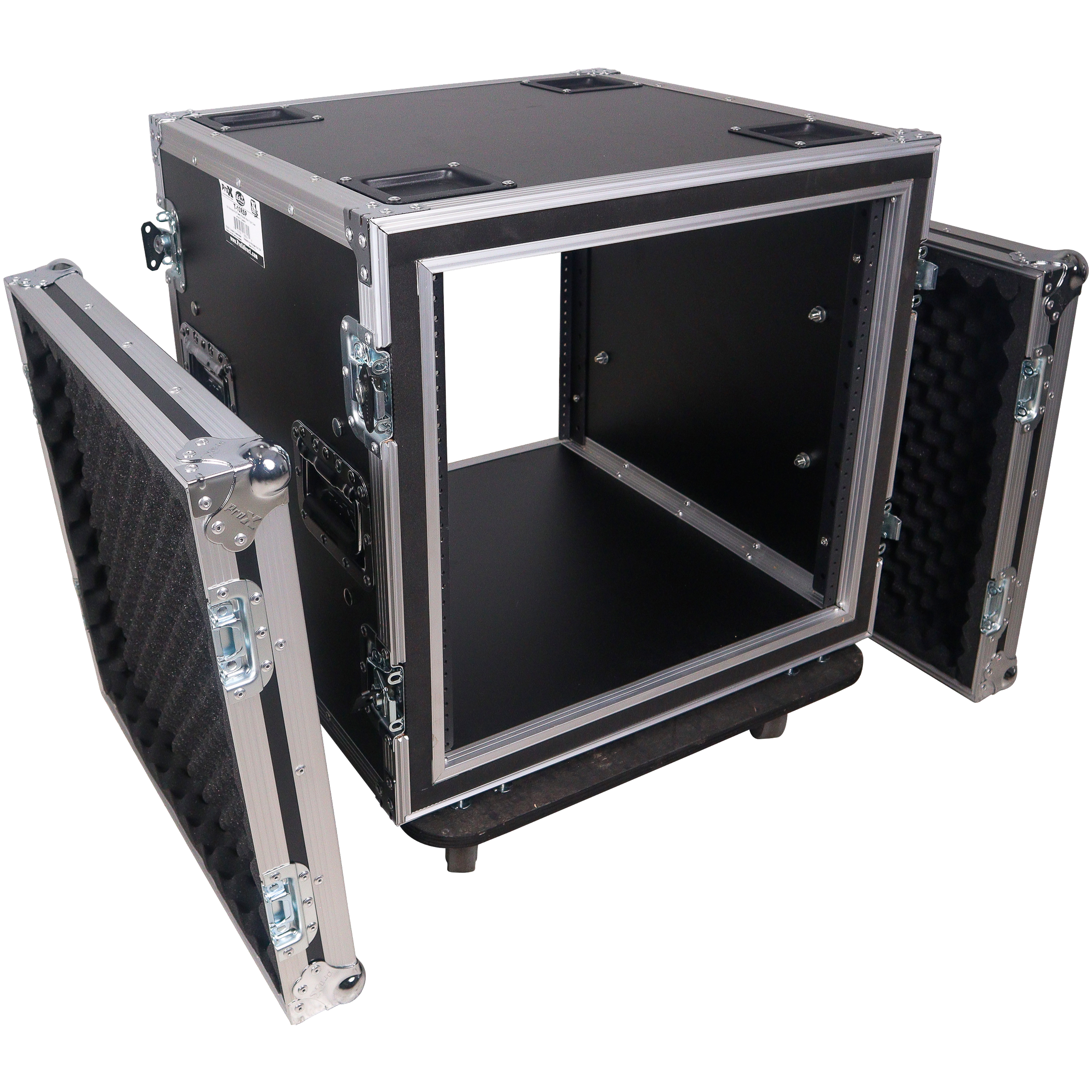 ProX 12U Shockmount 20 Deep Rack with Casters