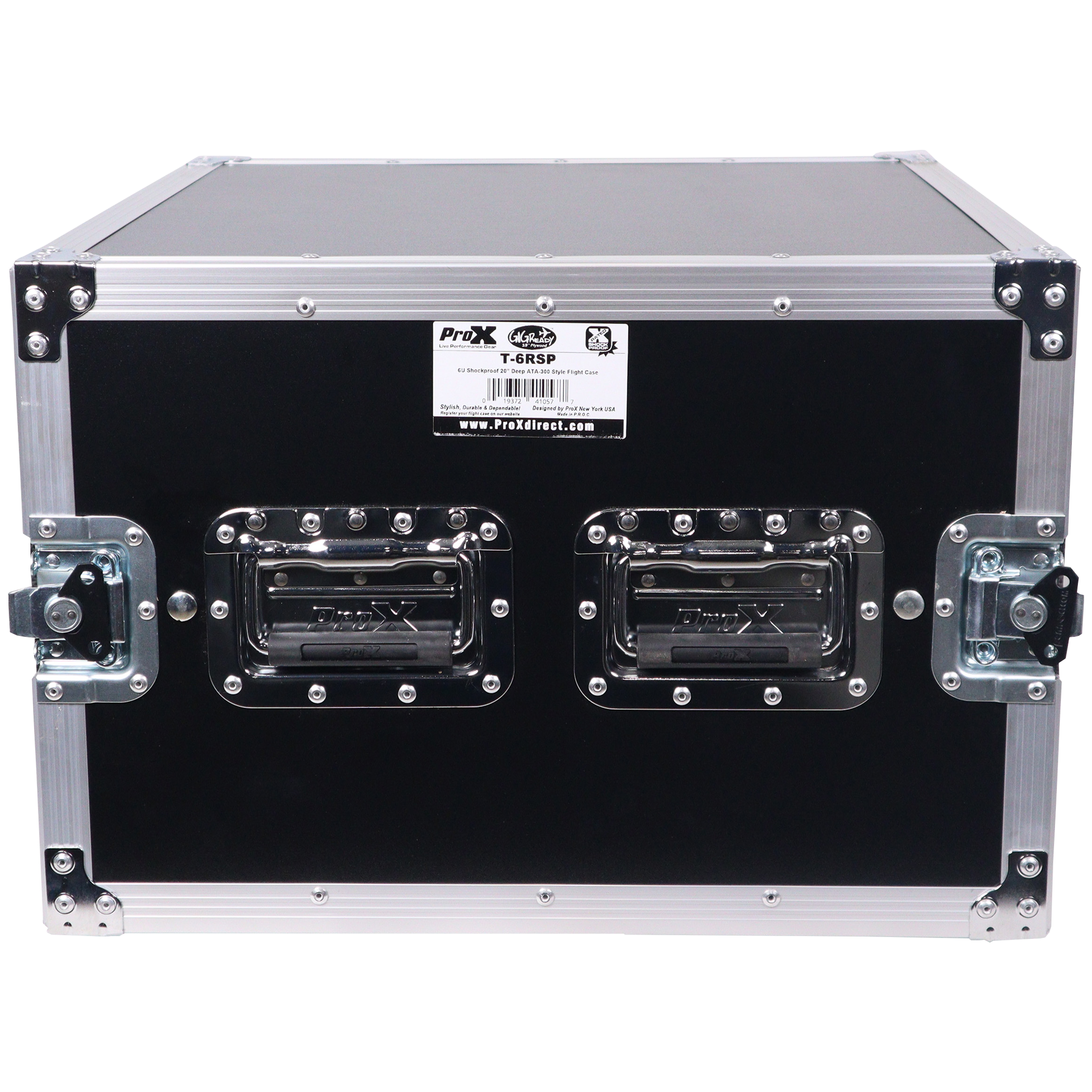 ProX 6U Shockmount 20 Deep Rack