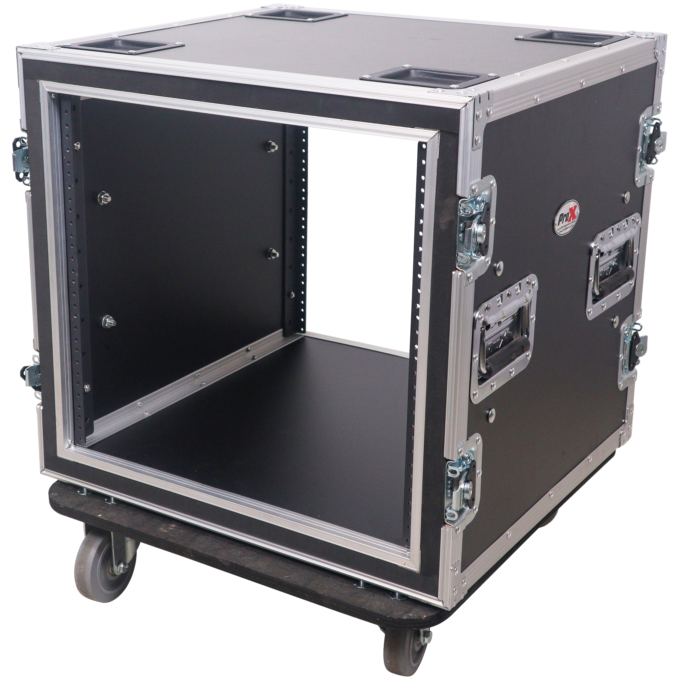 ProX 10U Shockmount 20 Deep Rack with Casters