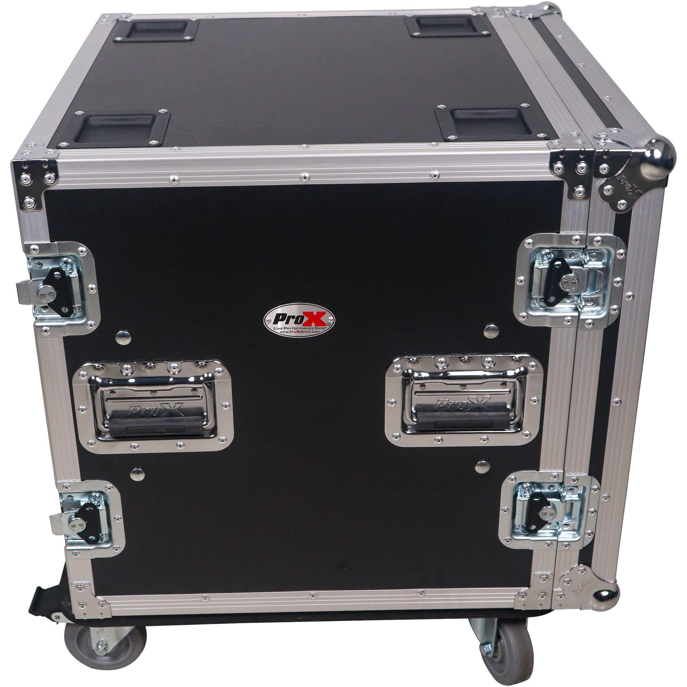 ProX 10U Shockmount 20 Deep Rack with Casters