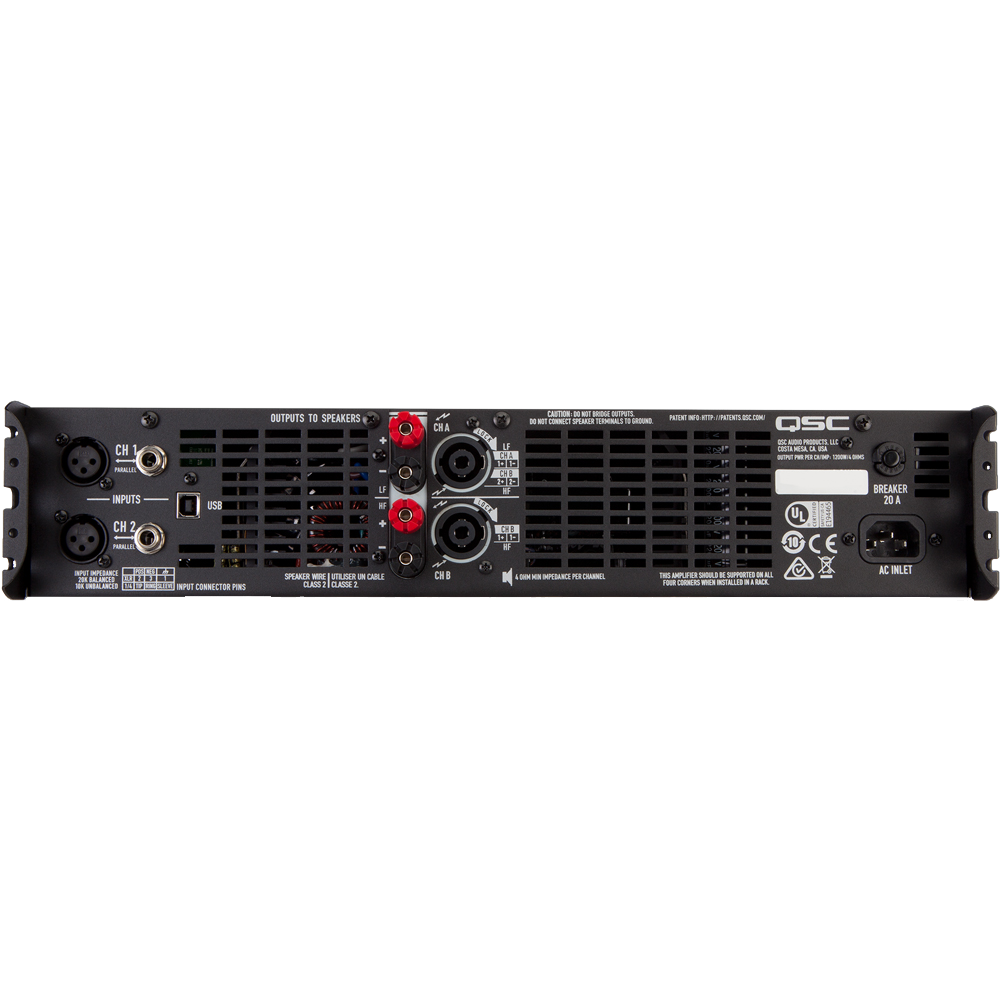 QSC GXD8 Amplifier