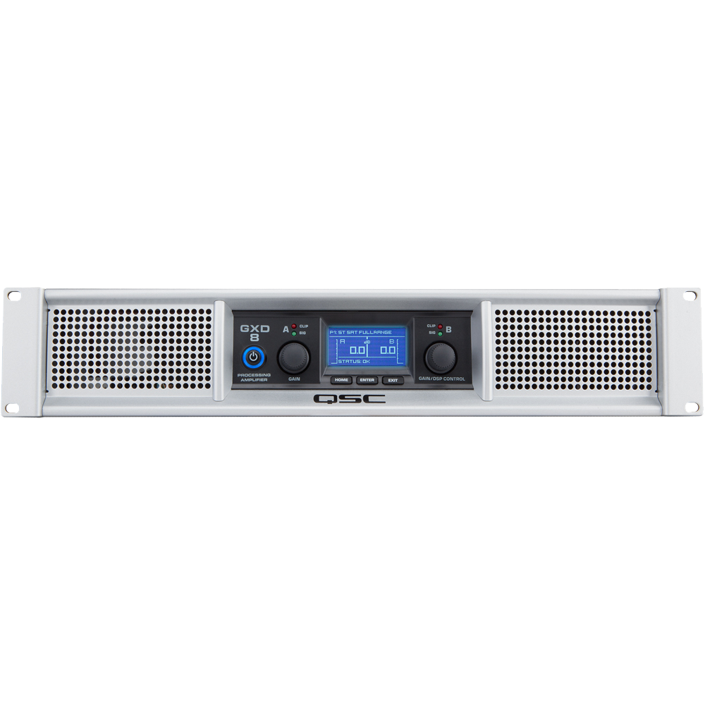 QSC GXD8 Amplifier