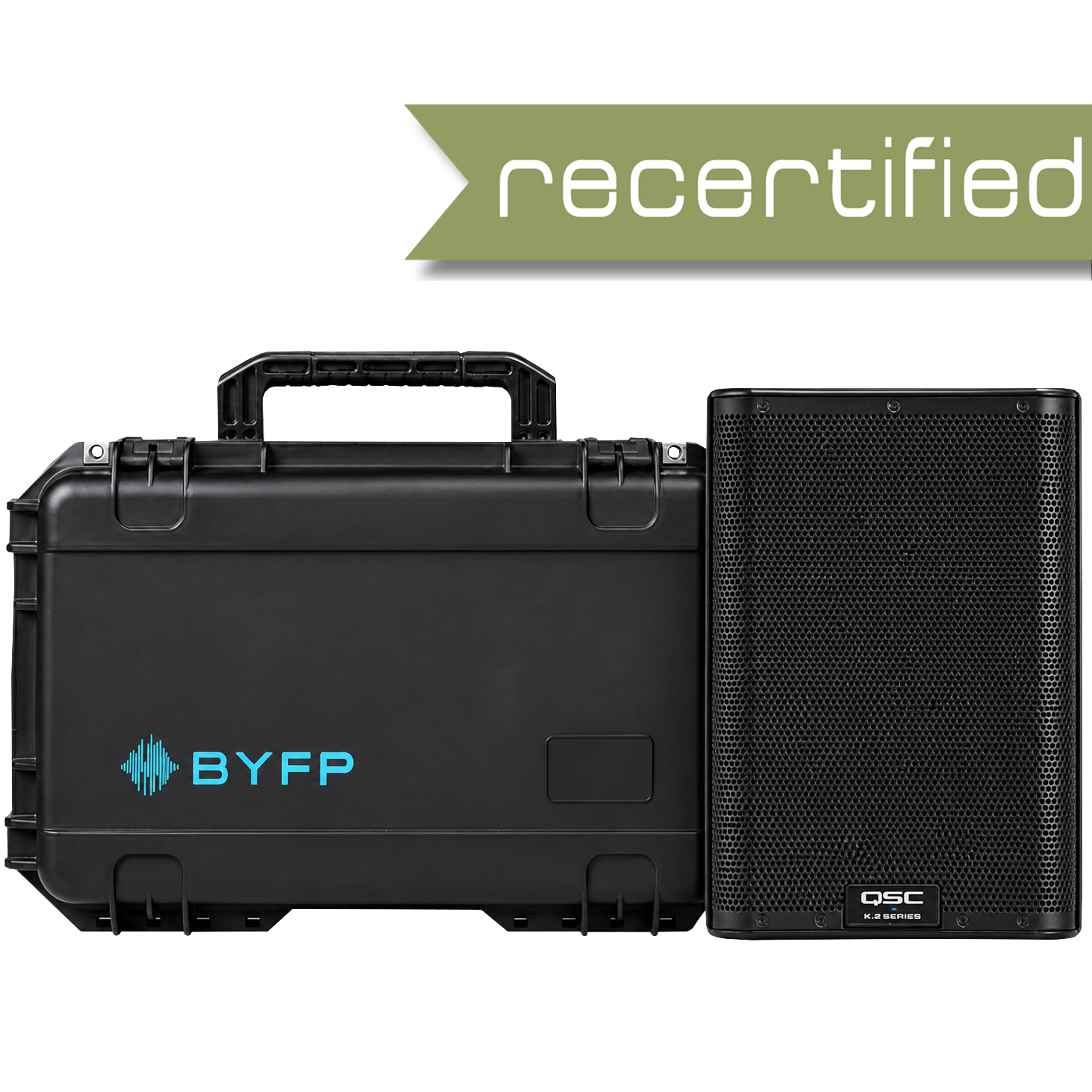 QSC K10.2 Speaker tourPack with BYFP ipCase