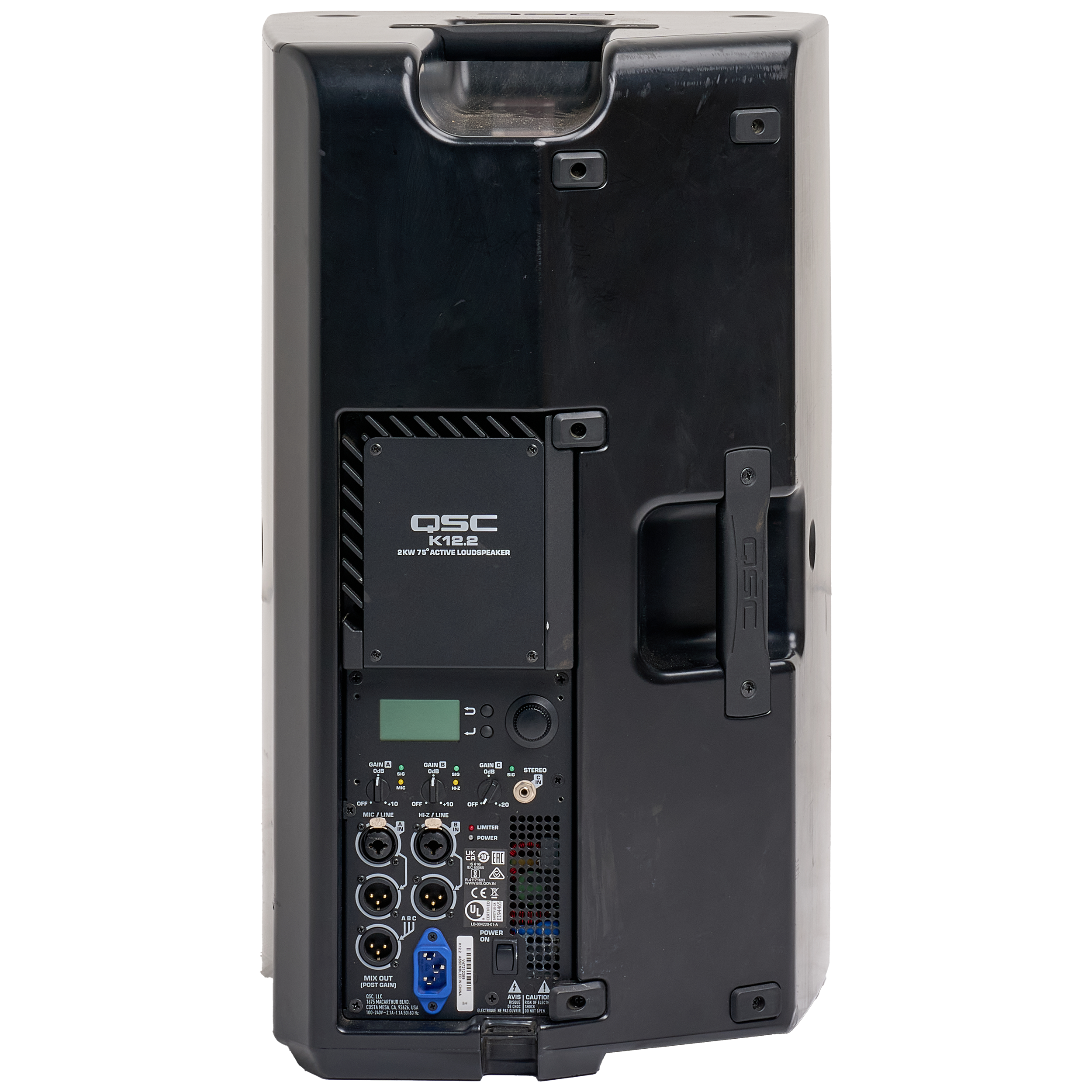 QSC K12.2 Speaker with Tote