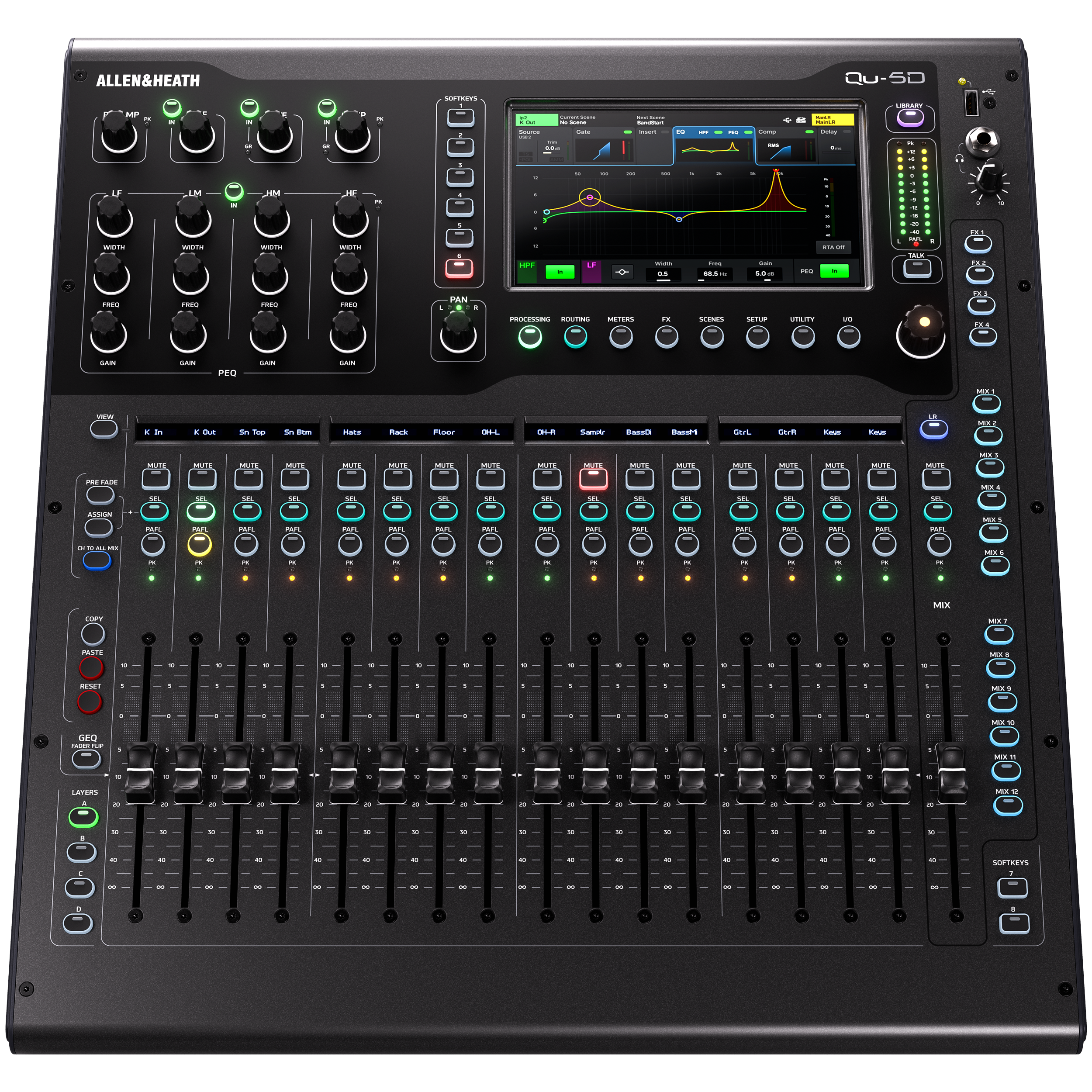 Allen & Heath Qu-5D Mixer