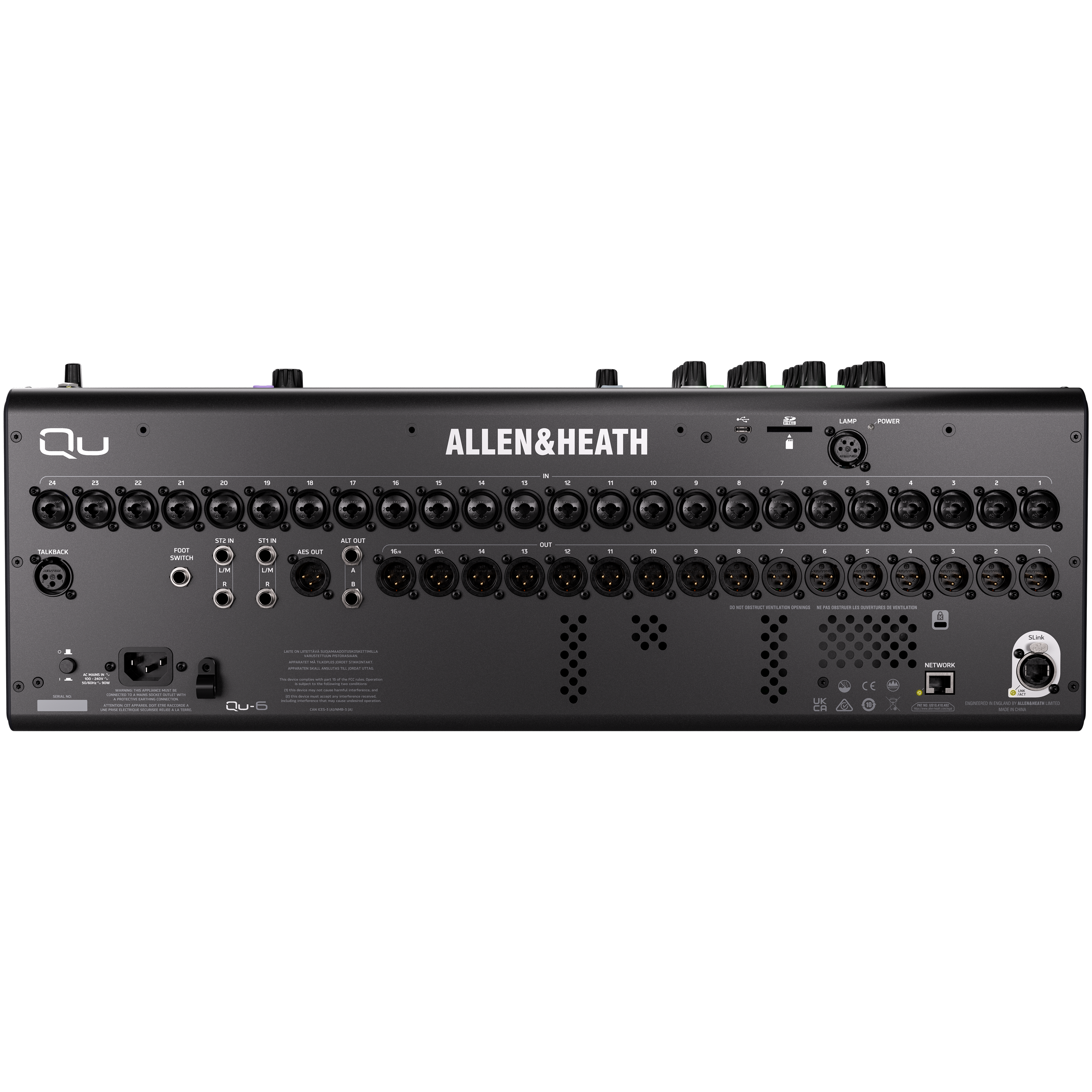 Allen & Heath Qu-6 Mixer