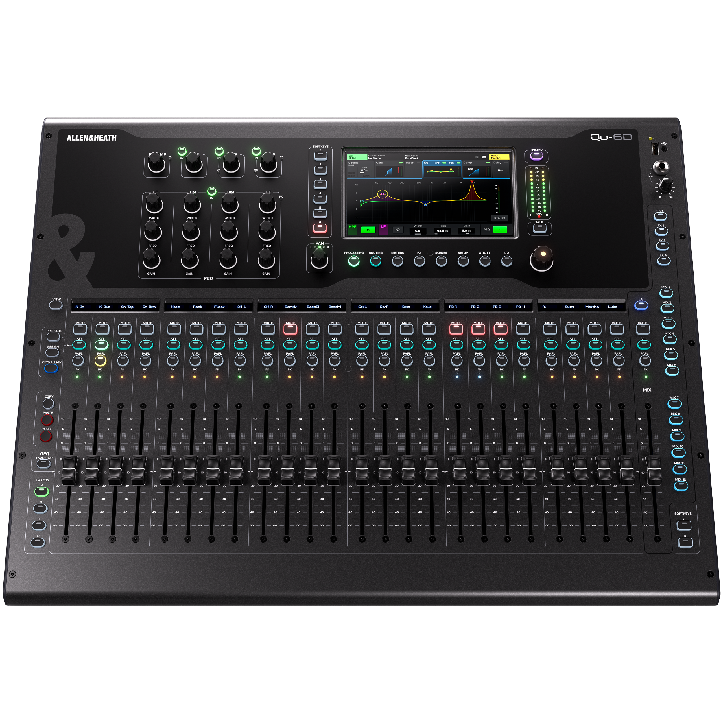 Allen & Heath Qu-6D Mixer