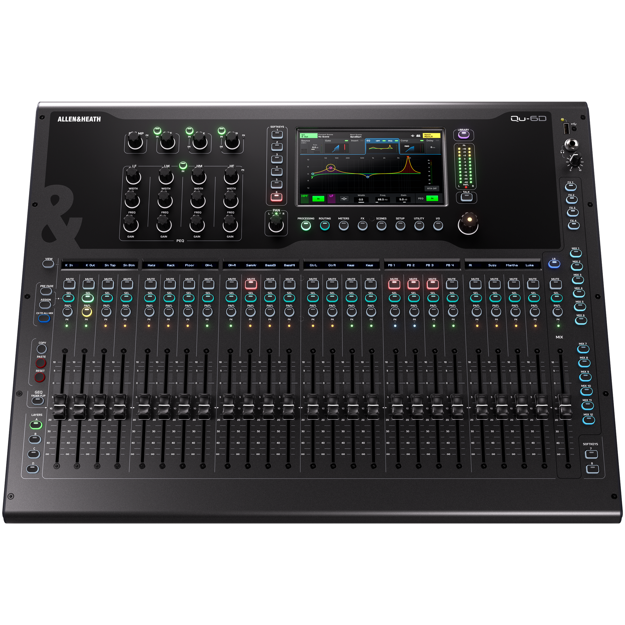 Allen & Heath Qu-6D Mixer