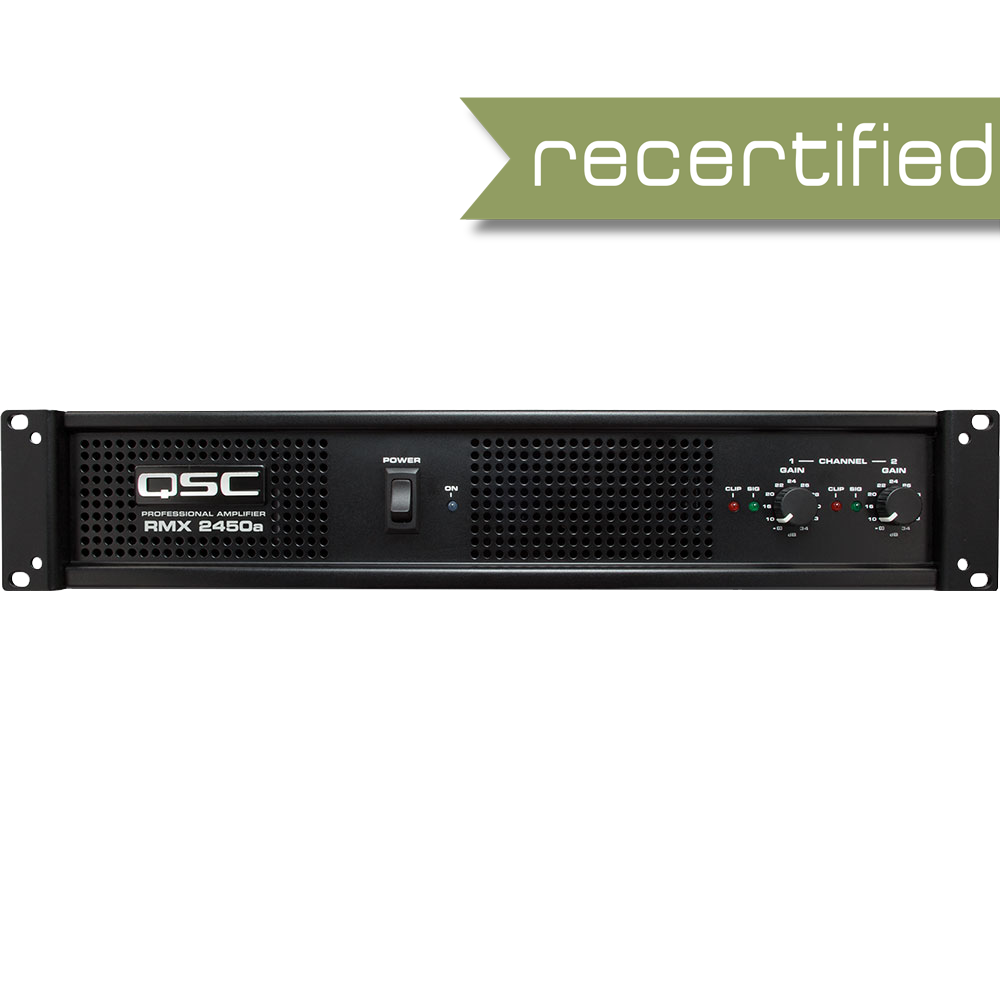 QSC RMX2450a Amplifier