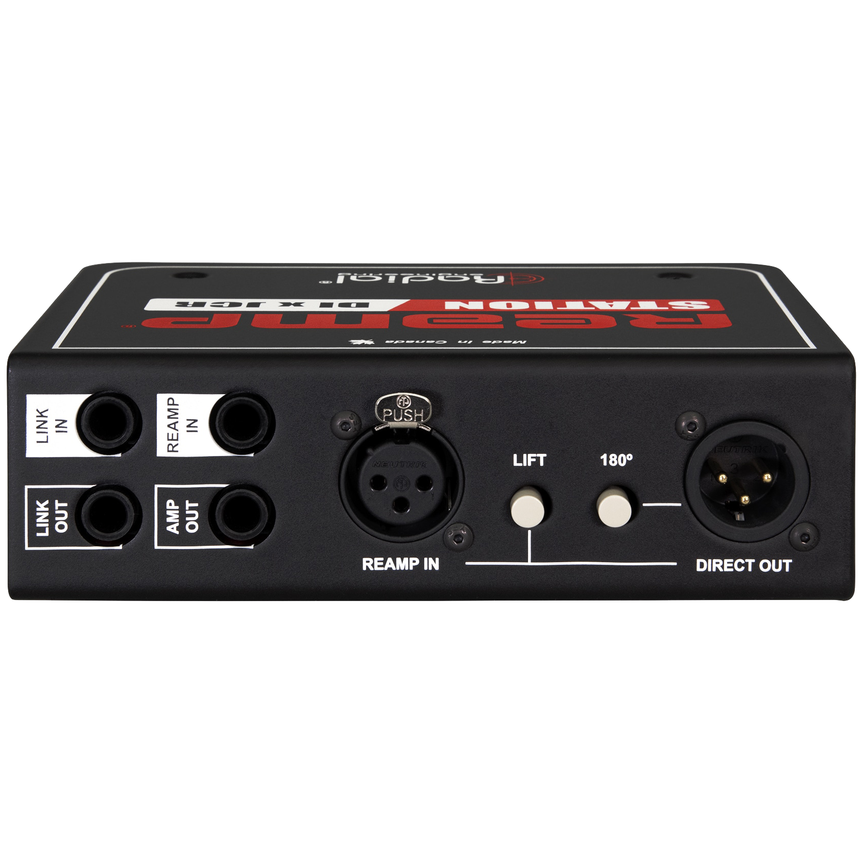 Radial Reamp Station Studio Reamper & Direct Box