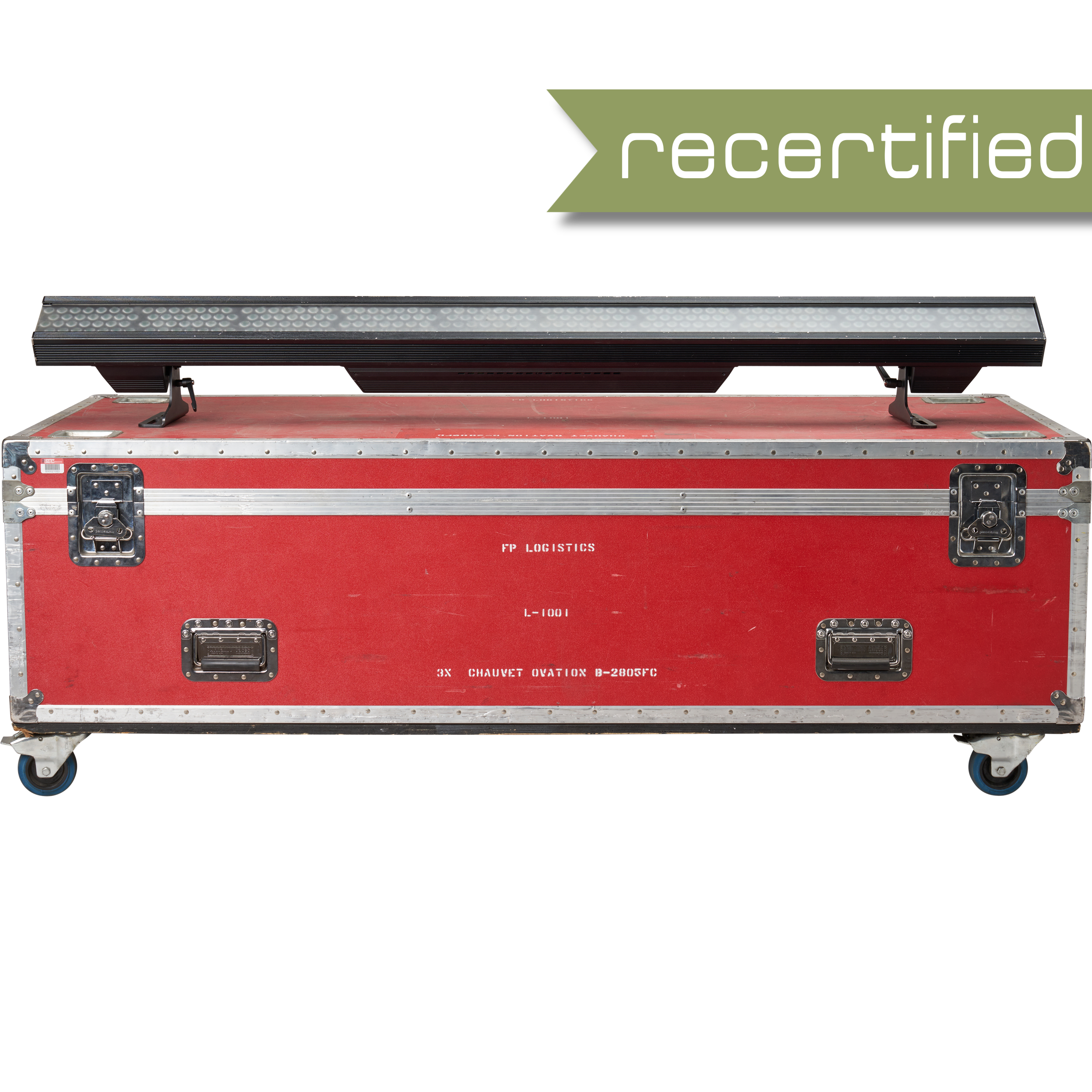 3-Pack Chauvet Professional Ovation B-2805FC with Case