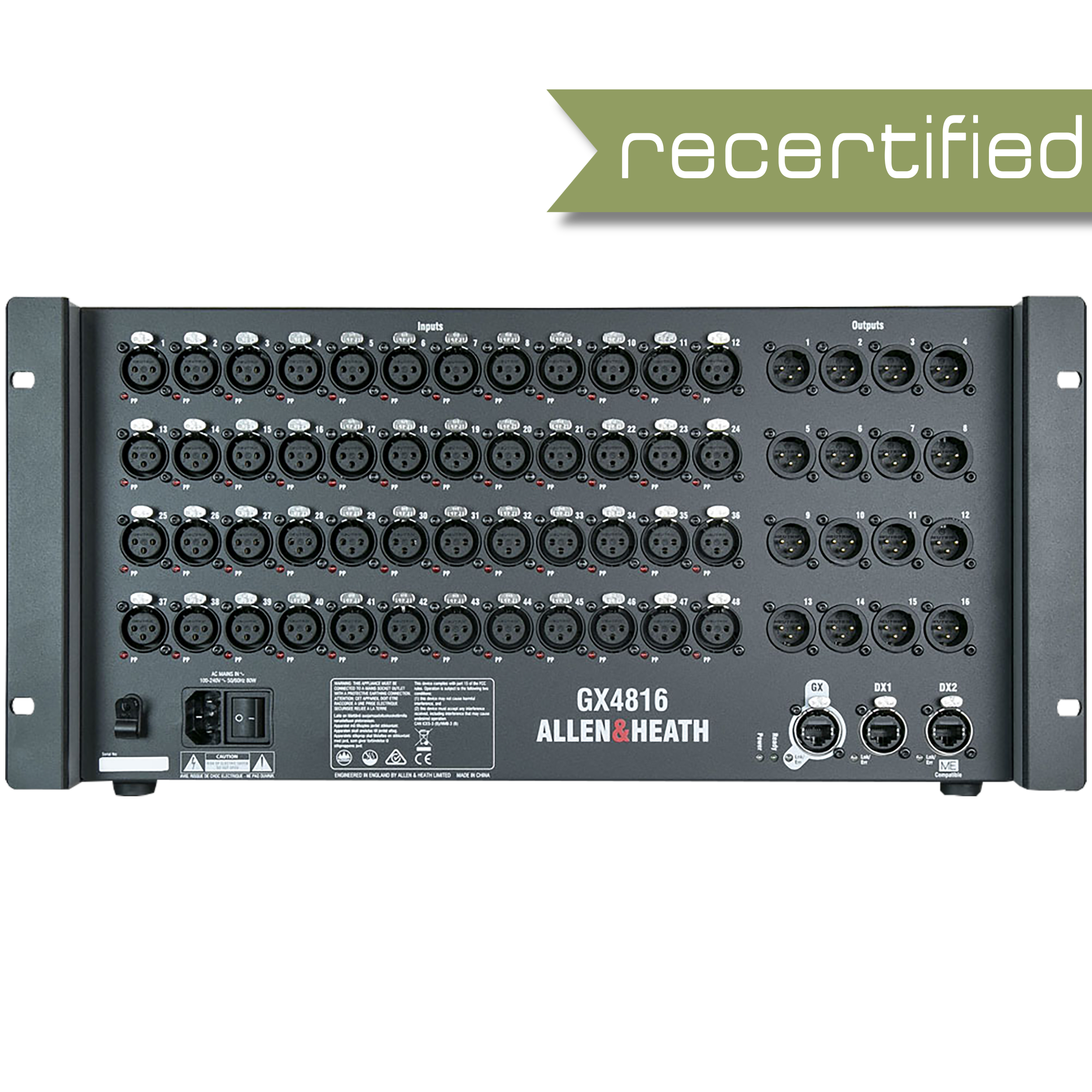 Allen & Heath GX4816 Stagebox