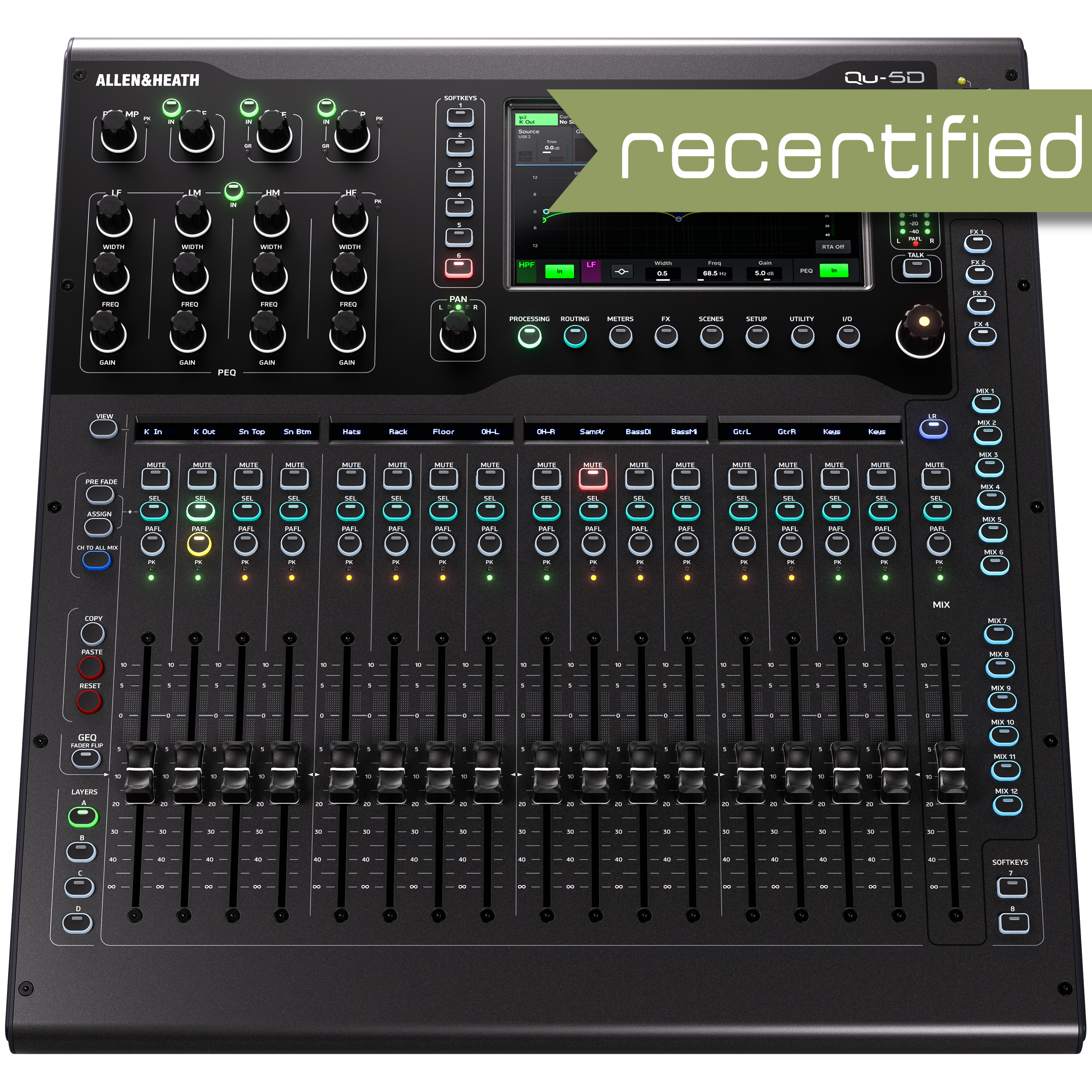 Allen & Heath Qu-5D Mixer
