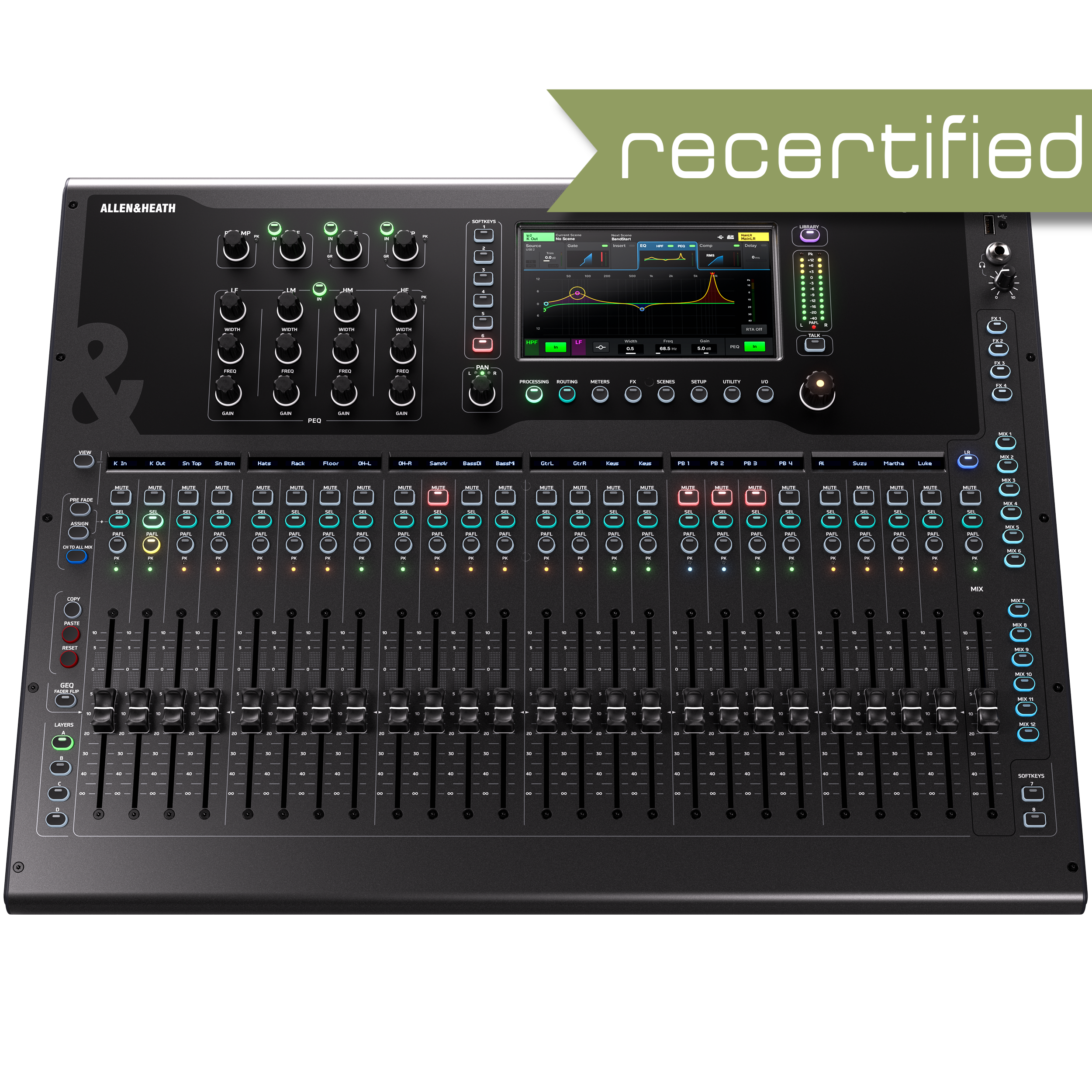 Allen & Heath Qu-6D Mixer