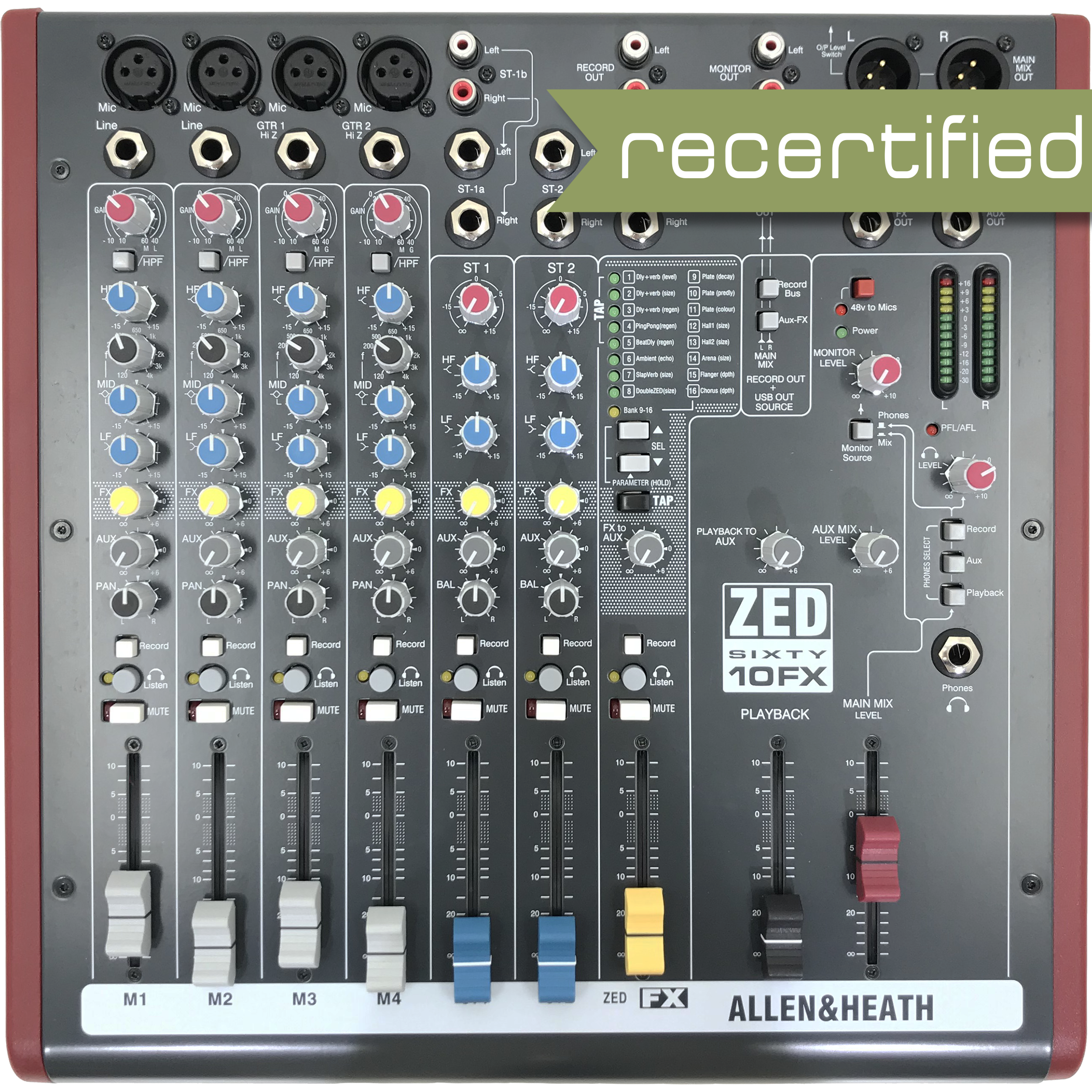 Allen & Heath ZED60-10FX Mixer