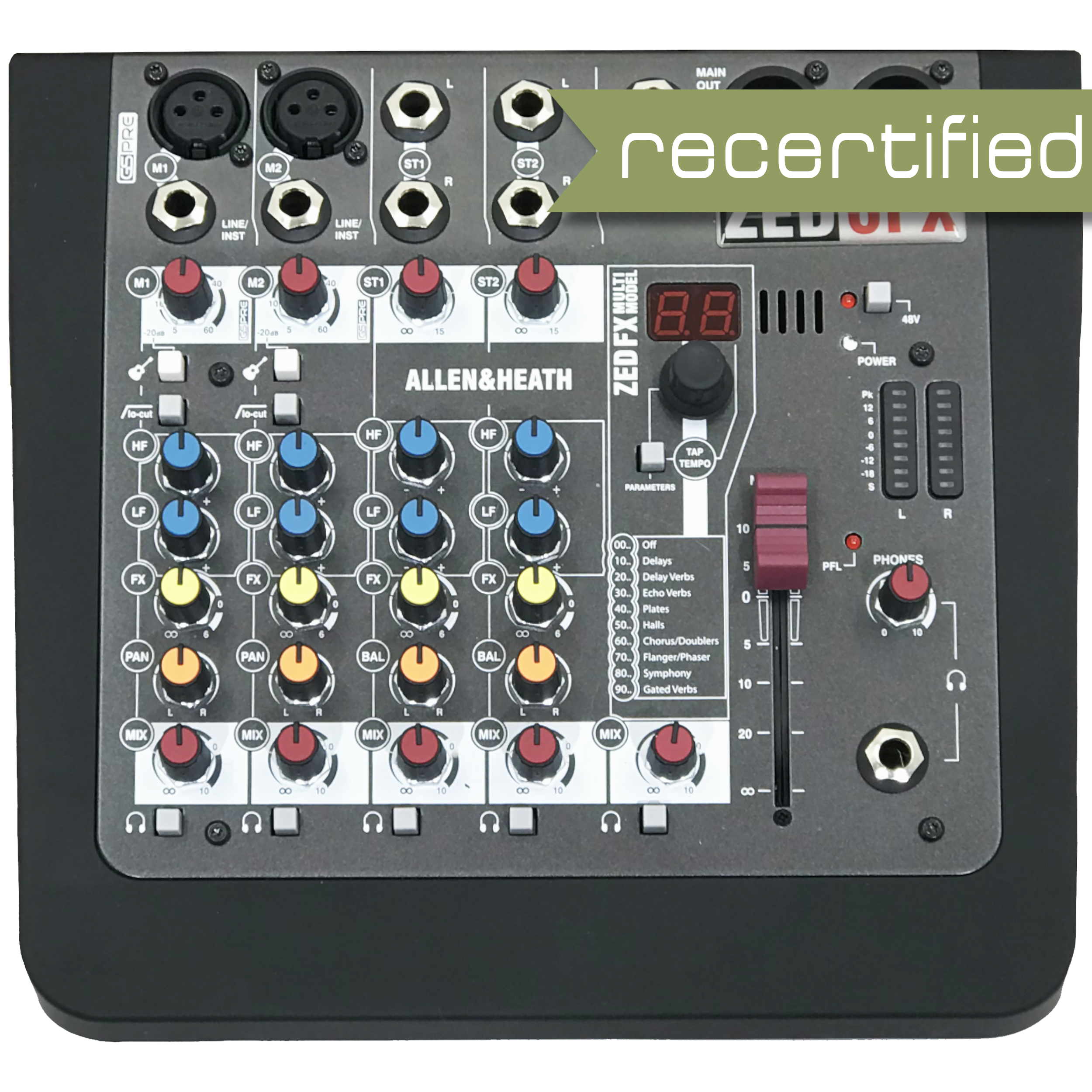 Allen & Heath ZED-6FX Mixer