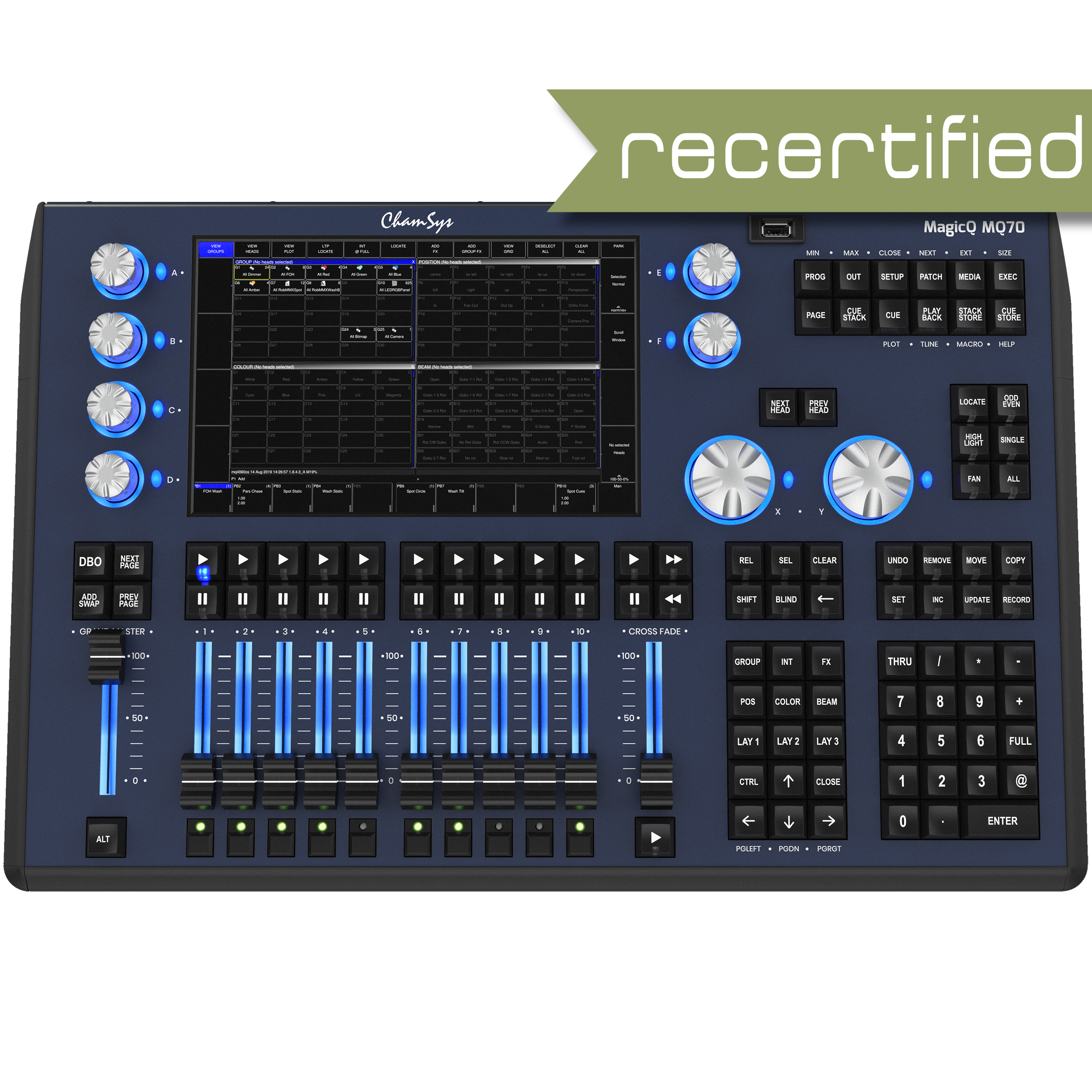 ChamSys MagicQ MQ70 Compact Console