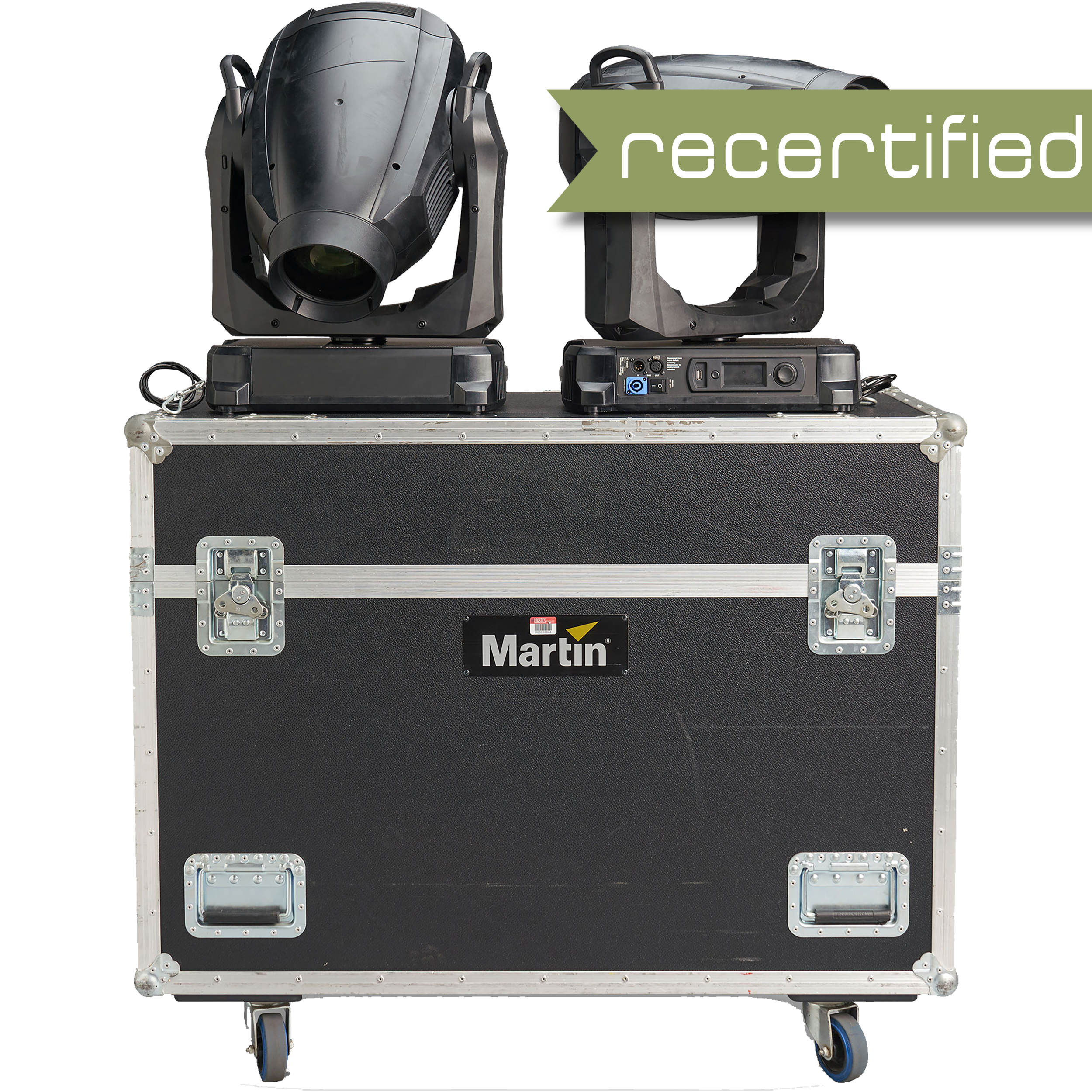 2-Pack Martin MAC Viper Performance Moving Head Package with Case