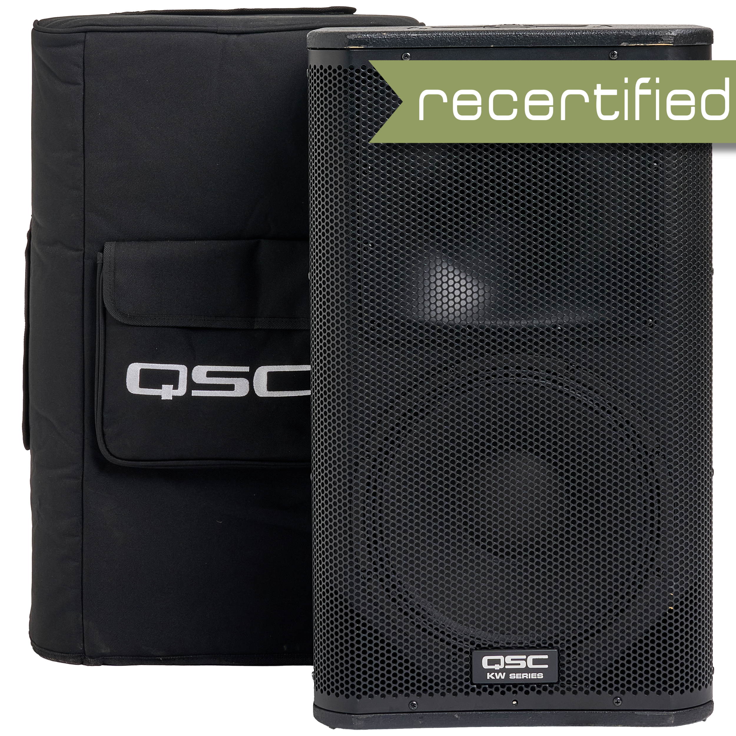 QSC KW122 Active Loudspeaker with Cover