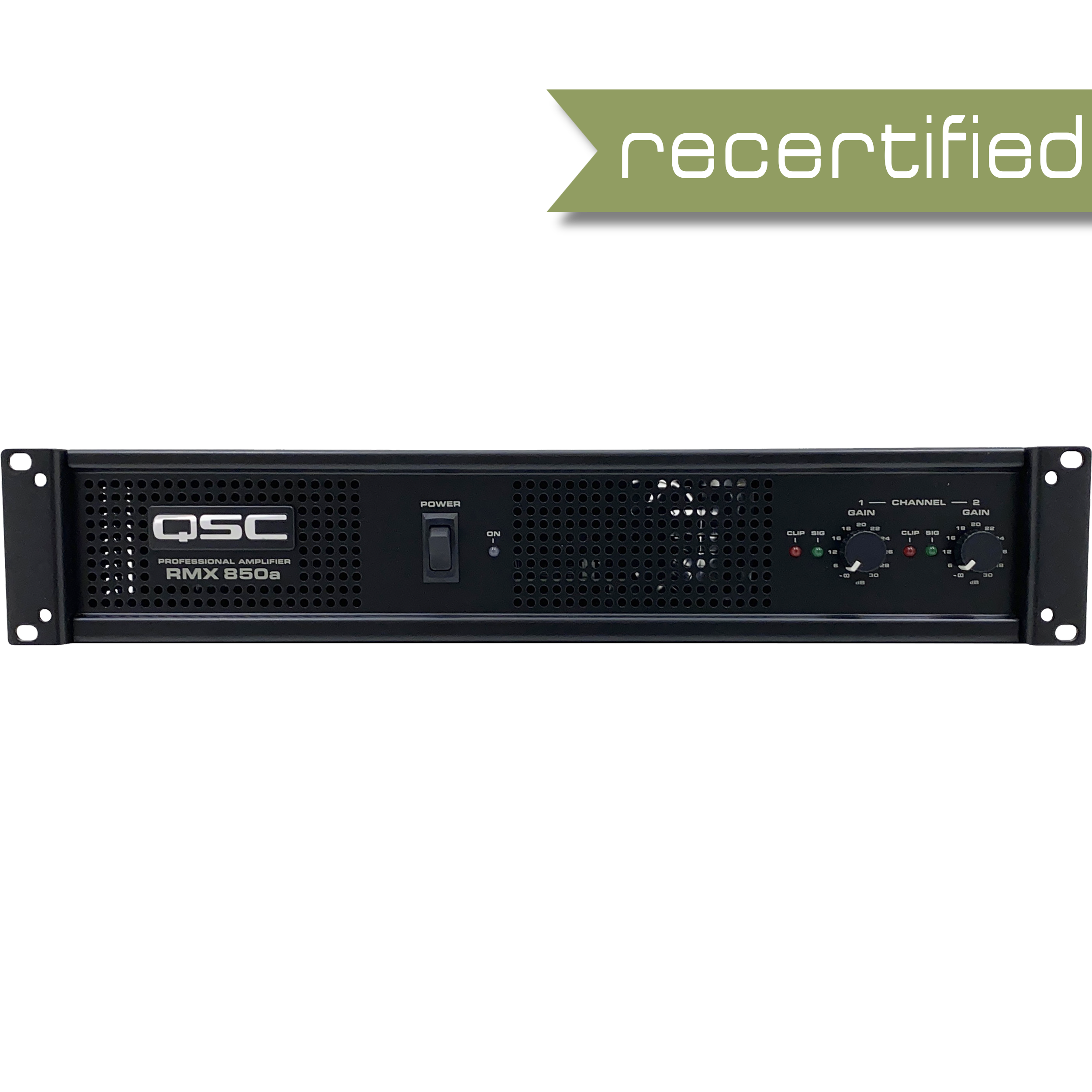 QSC RMX850a Power Amplifier (Factory Re-Certified)