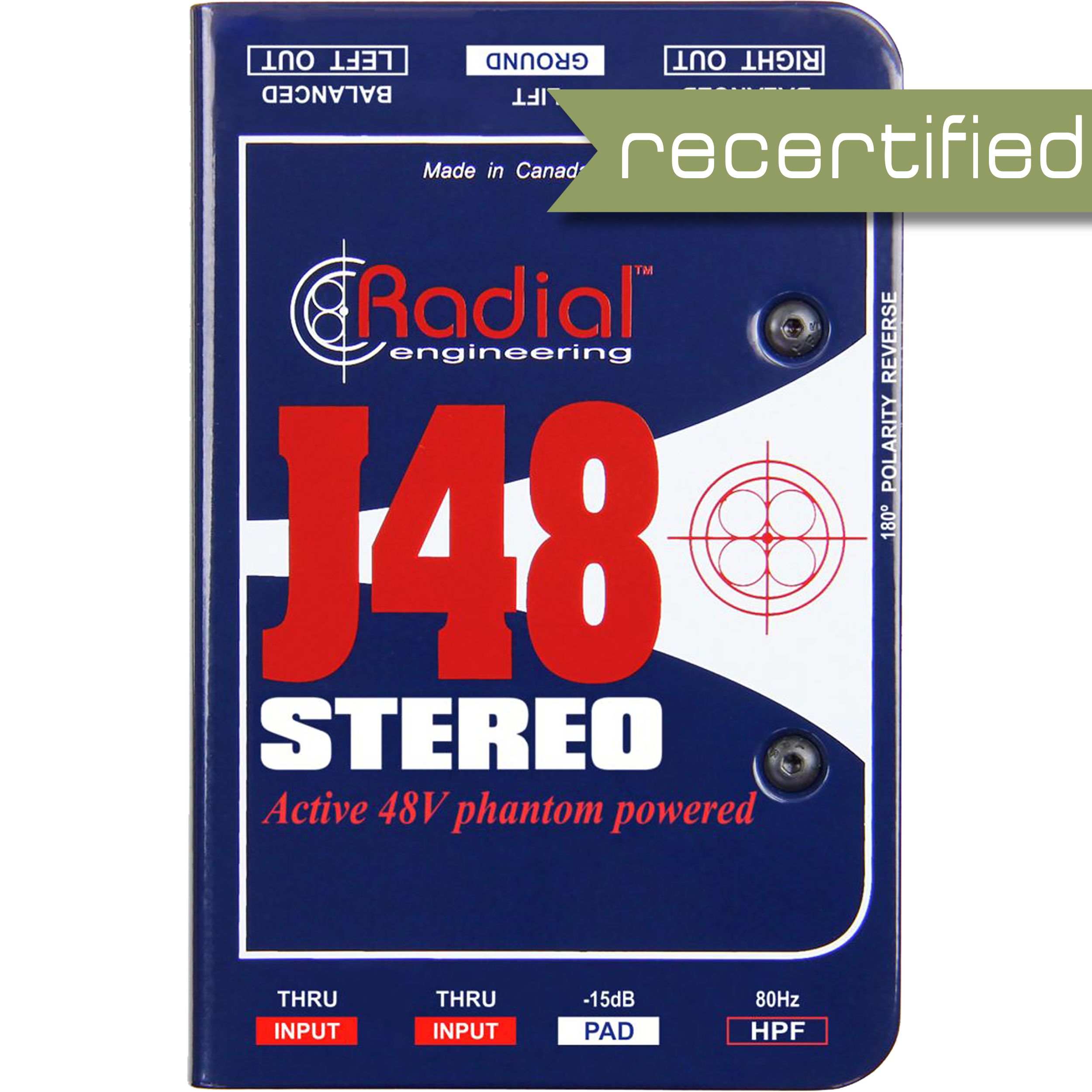 Radial J48 Stereo Direct Box