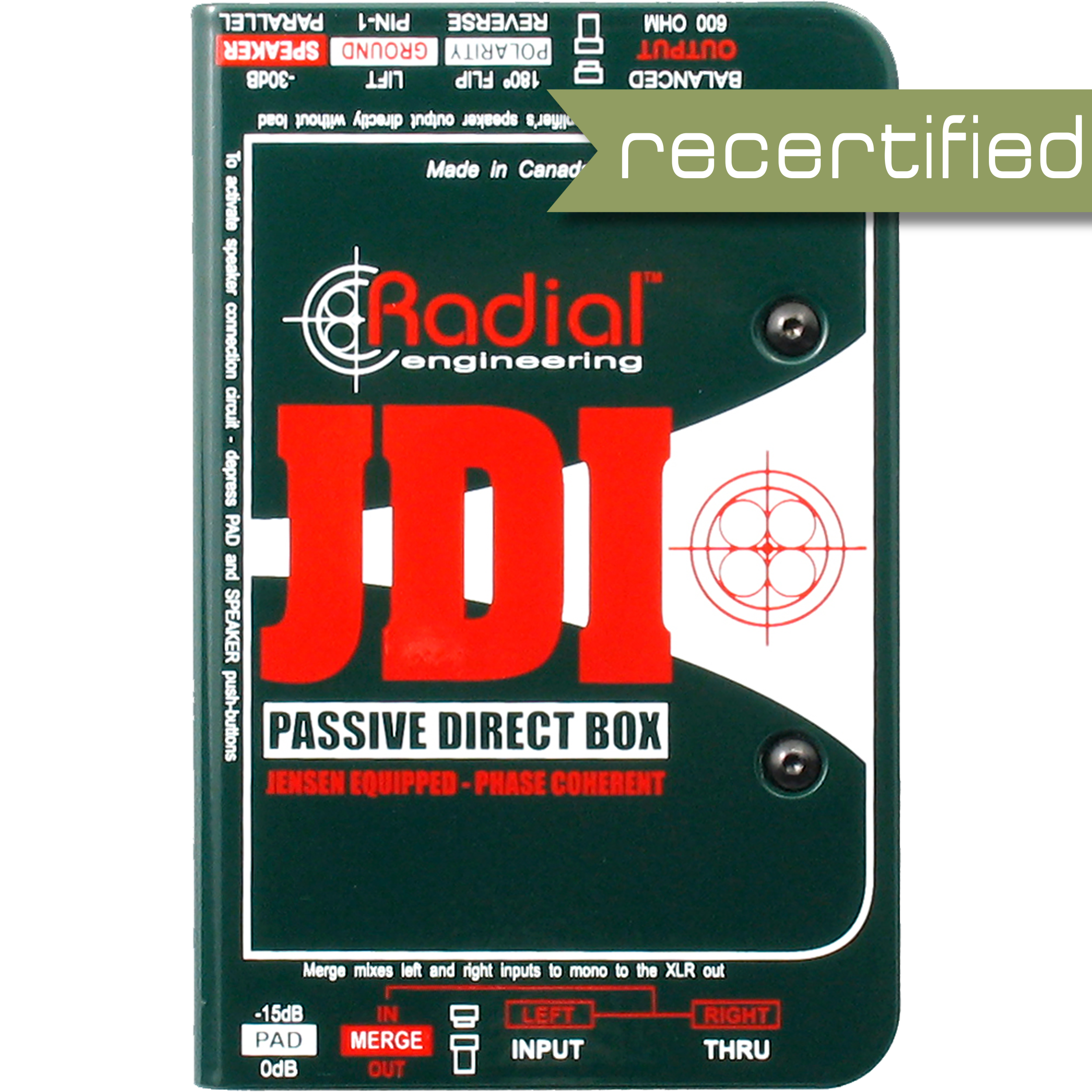 Radial JDI Direct Box