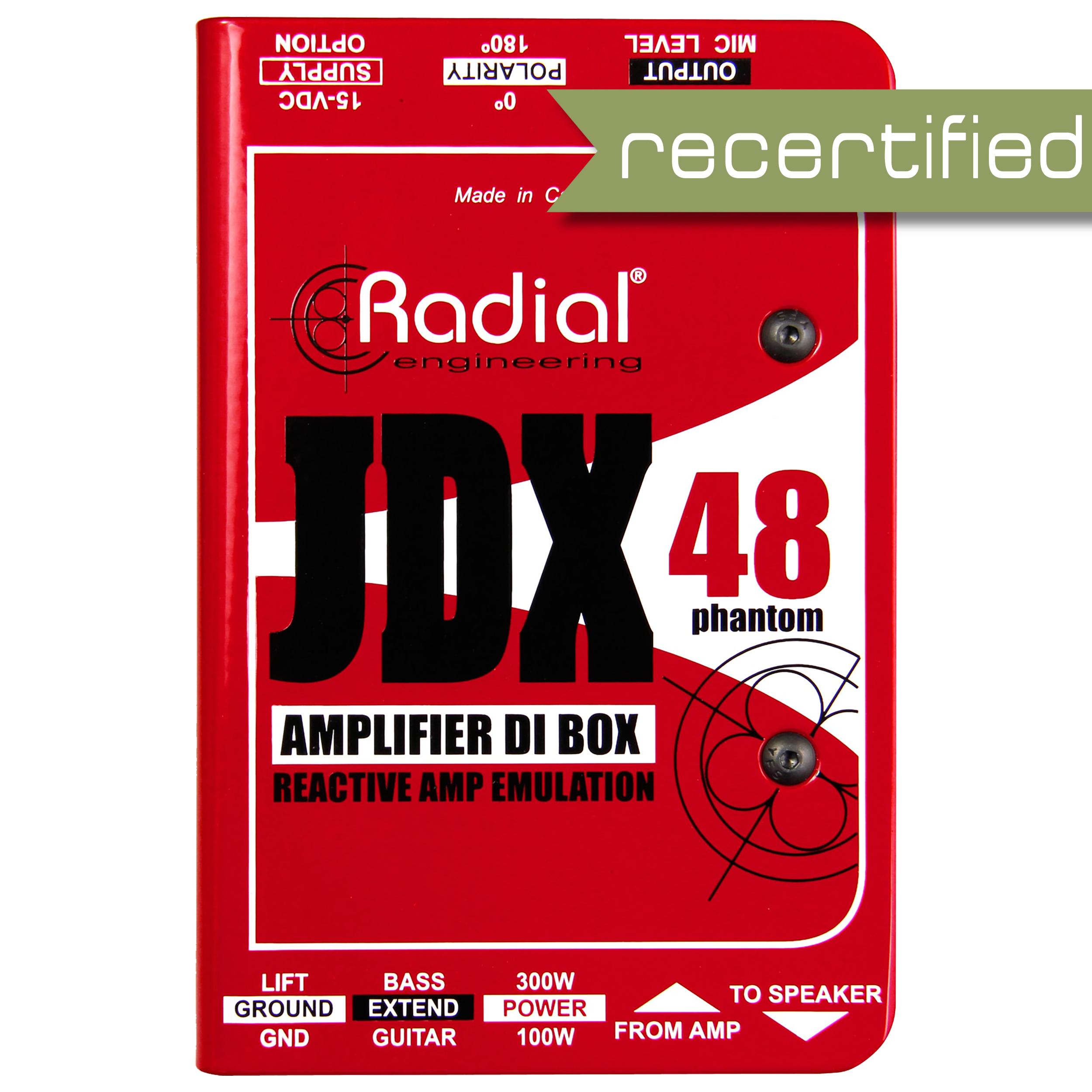 Radial JDX-48 Amplifier Direct Box