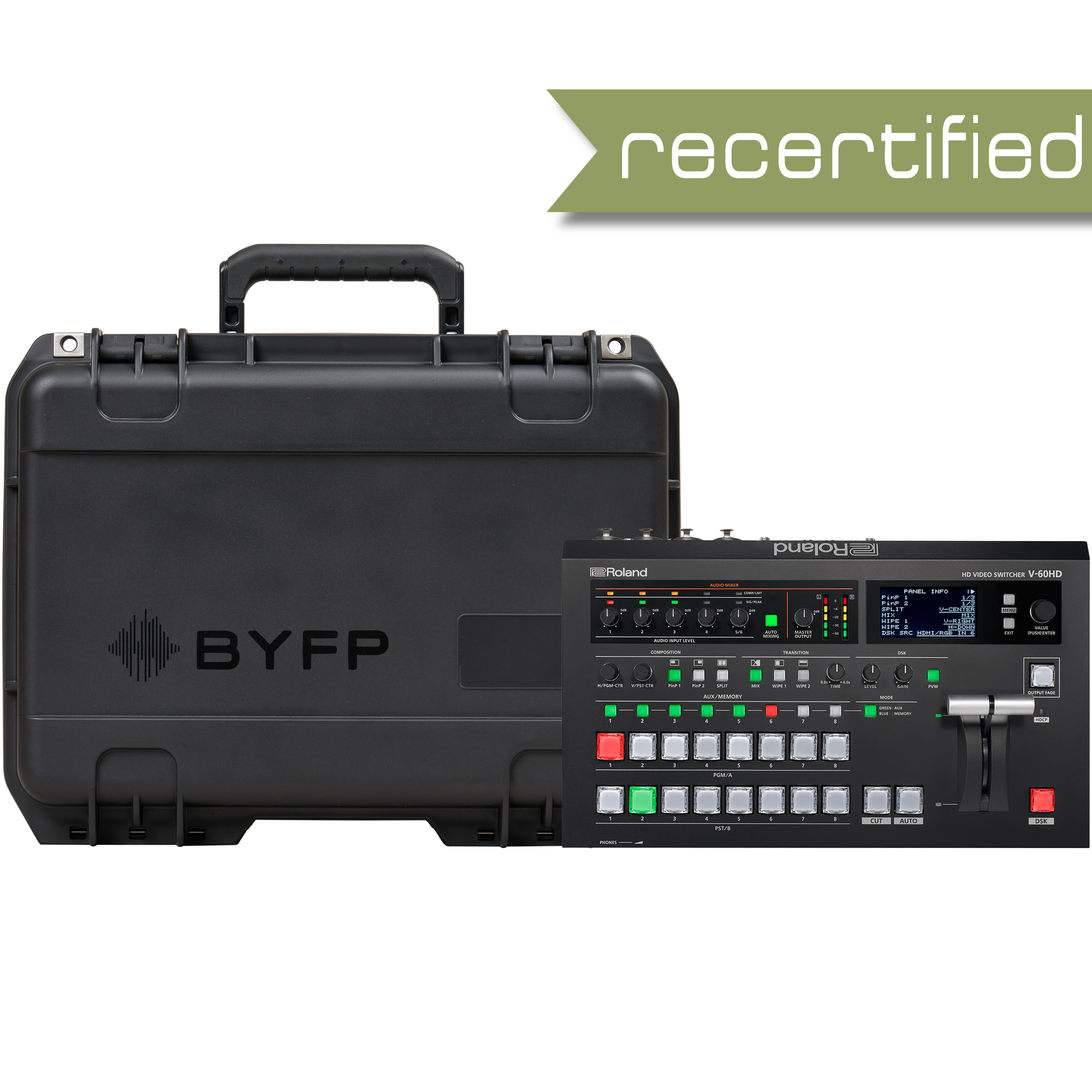 Roland V-60HD HD tourPack with BYFP ipCase