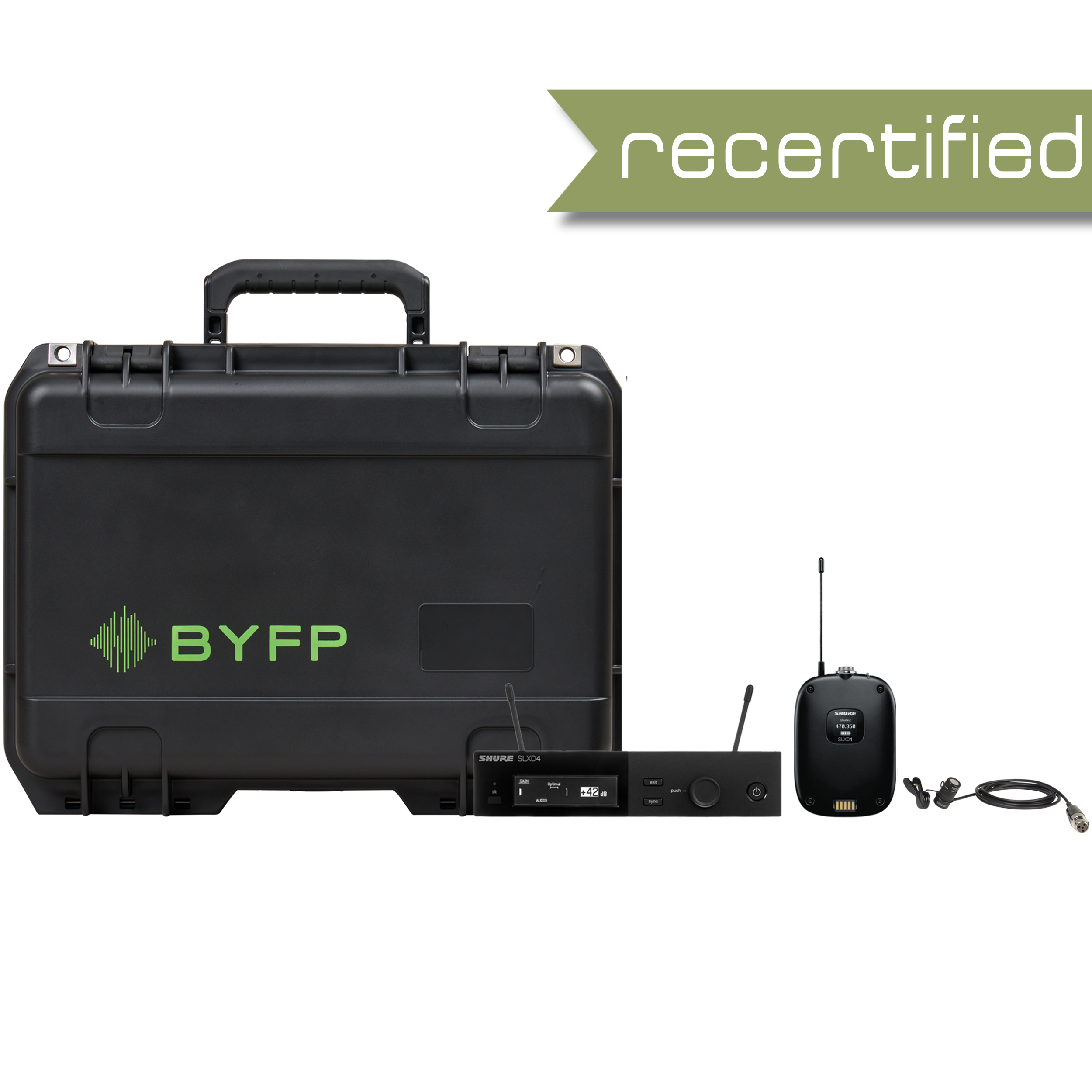 Shure SLXD14/85M Wireless Lavalier Microphone System tourPack