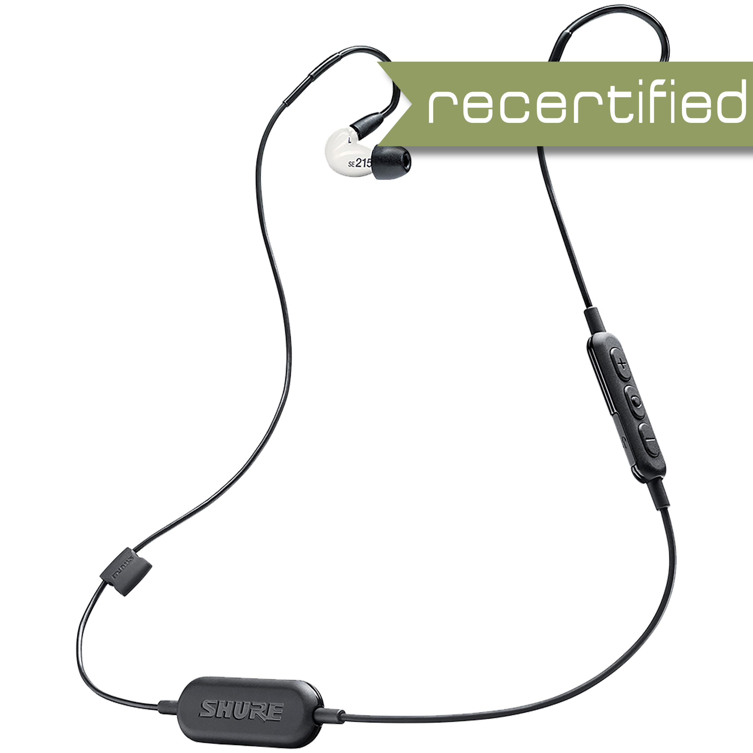 Shure SE215SPE-W-BT1 Professional Sound Isolation Earphones