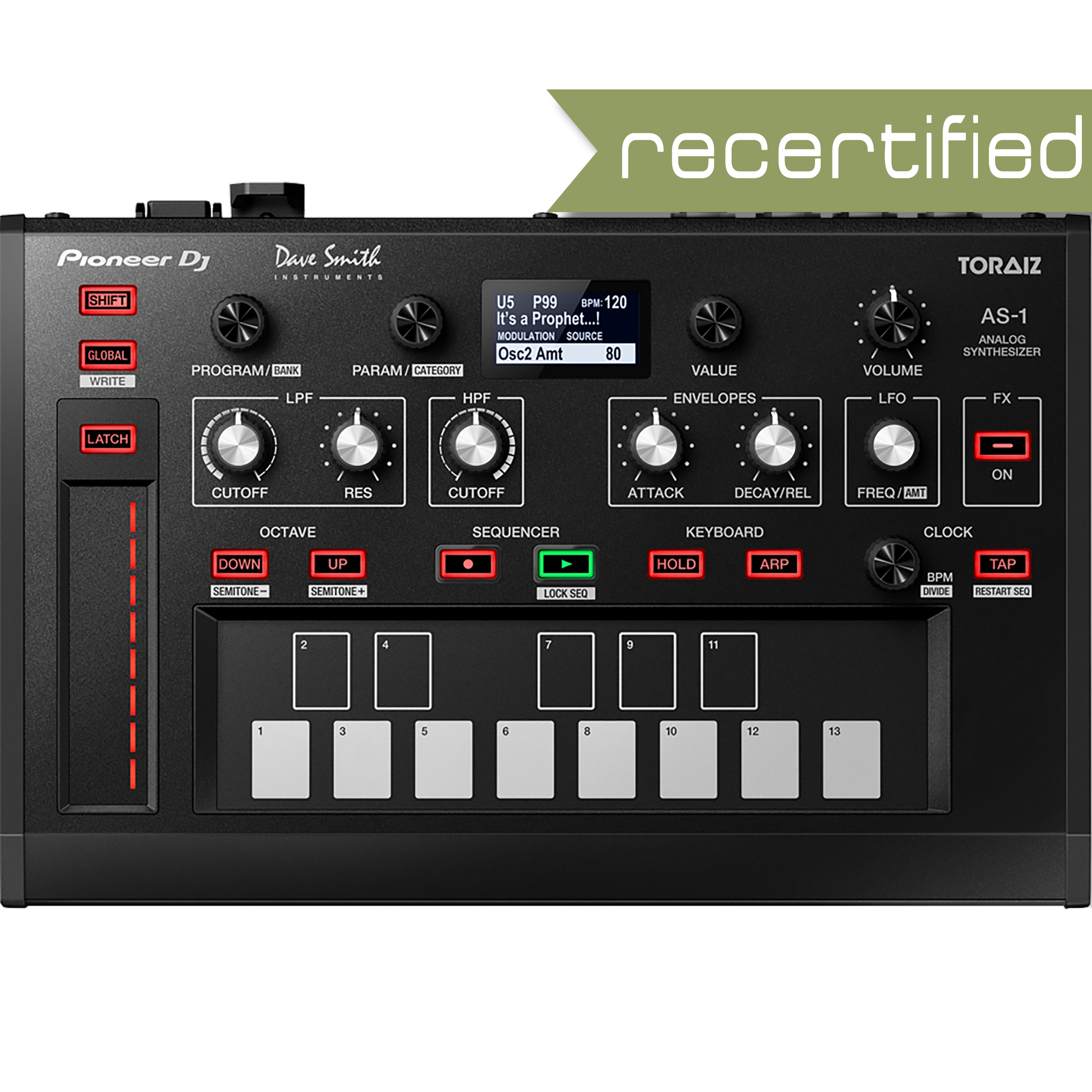 AlphaTheta Toraiz TAS-1 Synthesizer