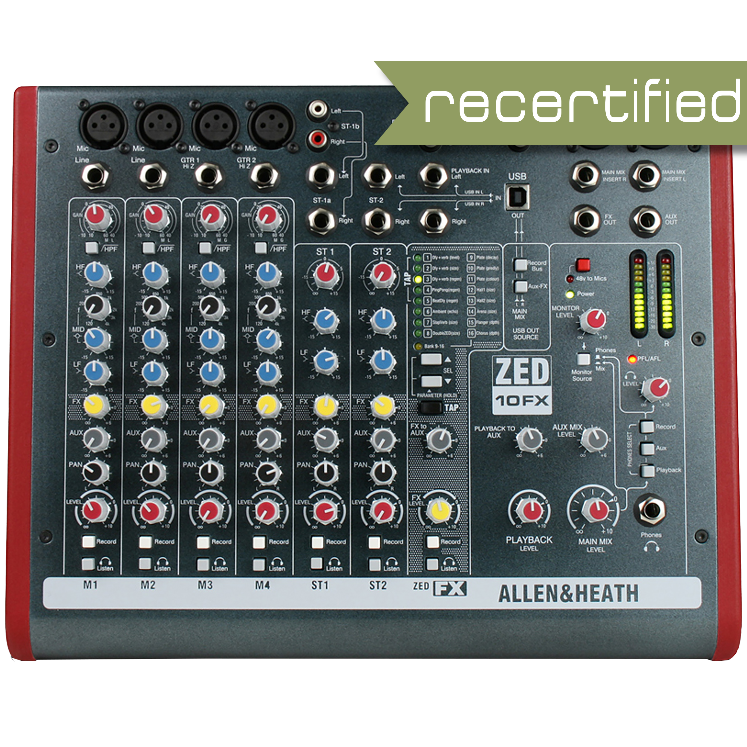 Allen & Heath ZED-10FX Mixer