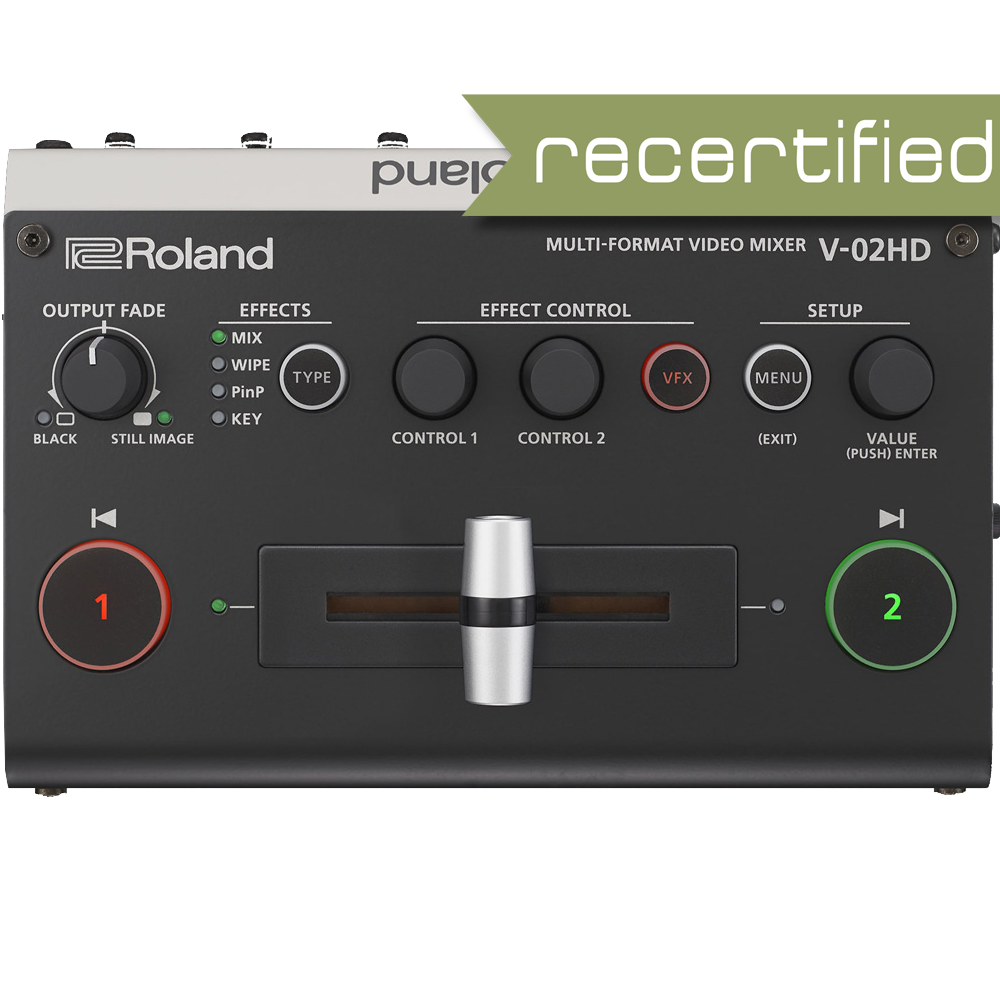 Roland V-02HD Multi-Format Video Mixer