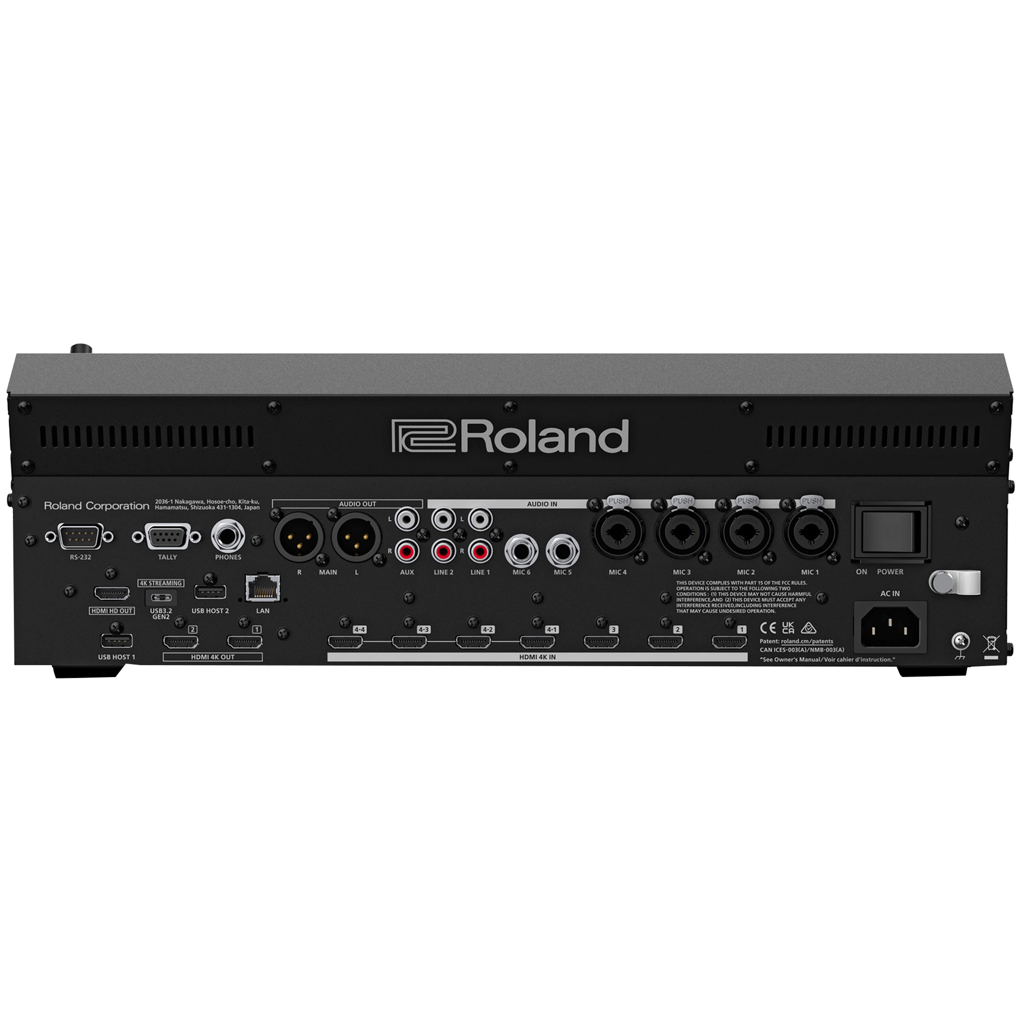 Roland VR-400UHD Streaming Video Switcher