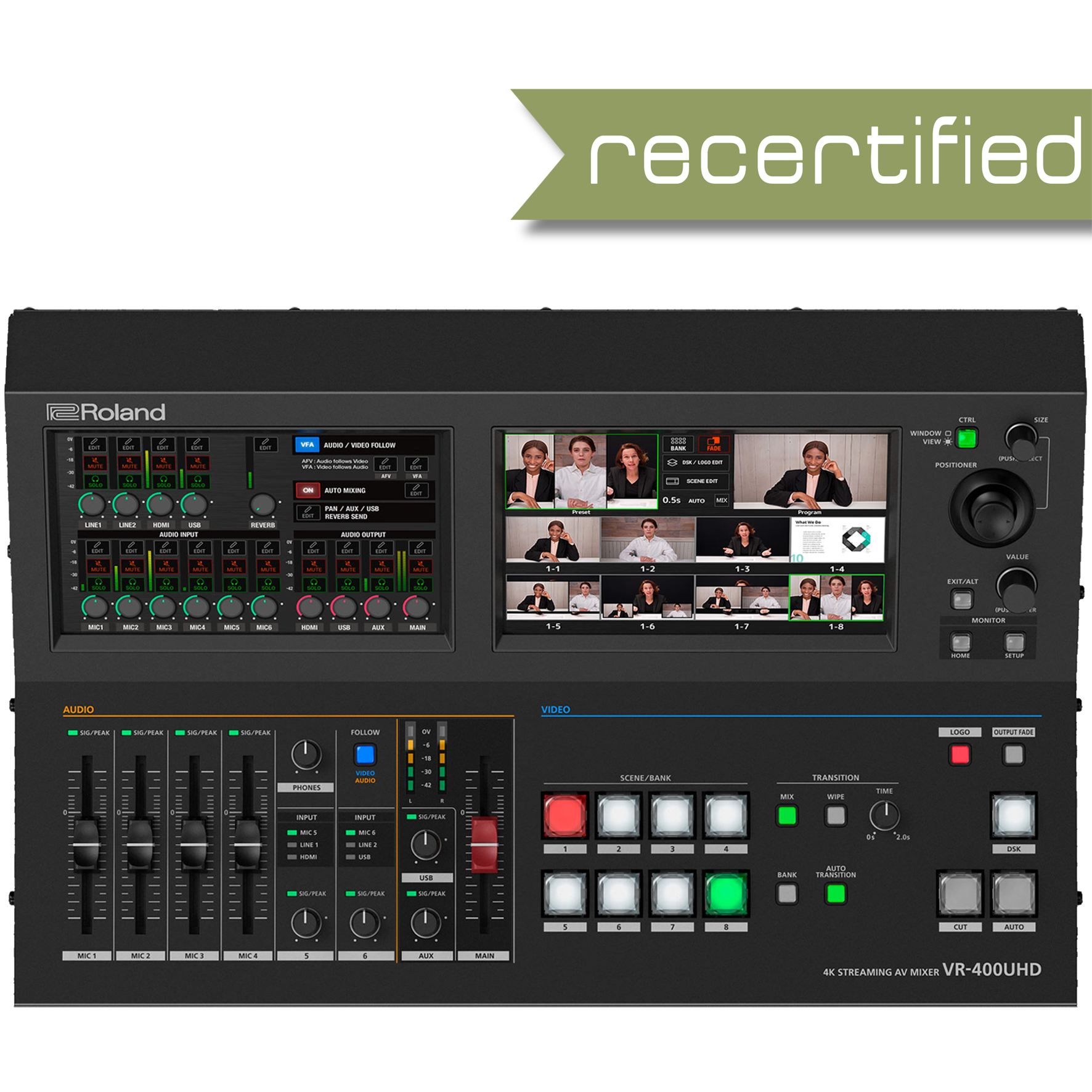 Roland VR-400UHD Streaming Video Switcher